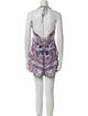 Camilla Printed Halterneck Romper