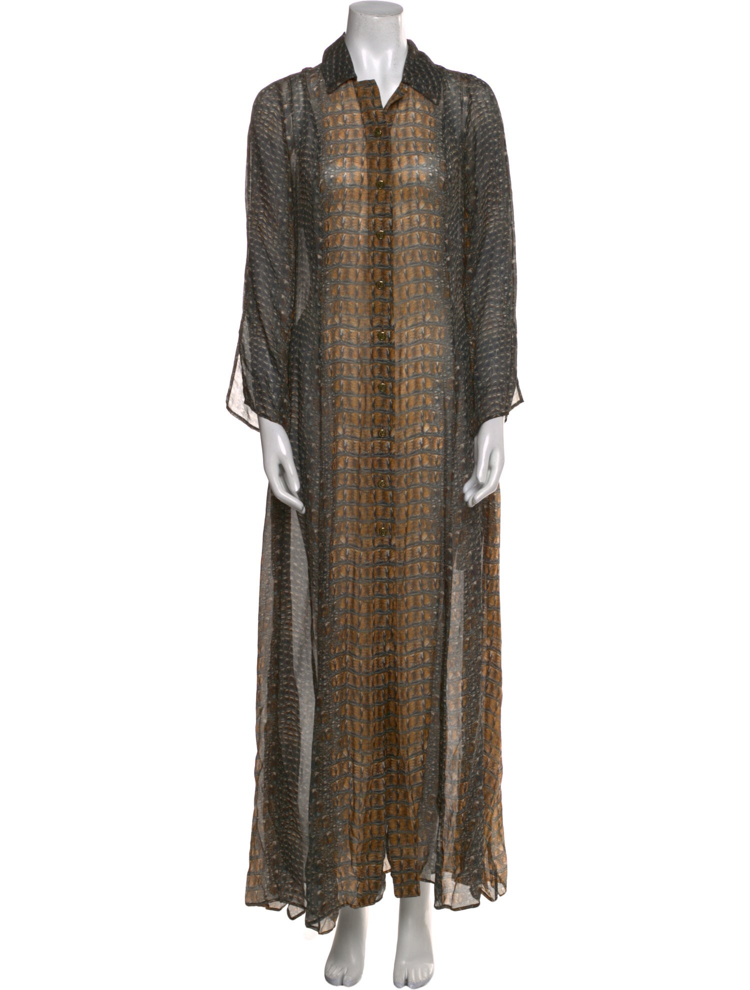 Camilla Silk Long Dress