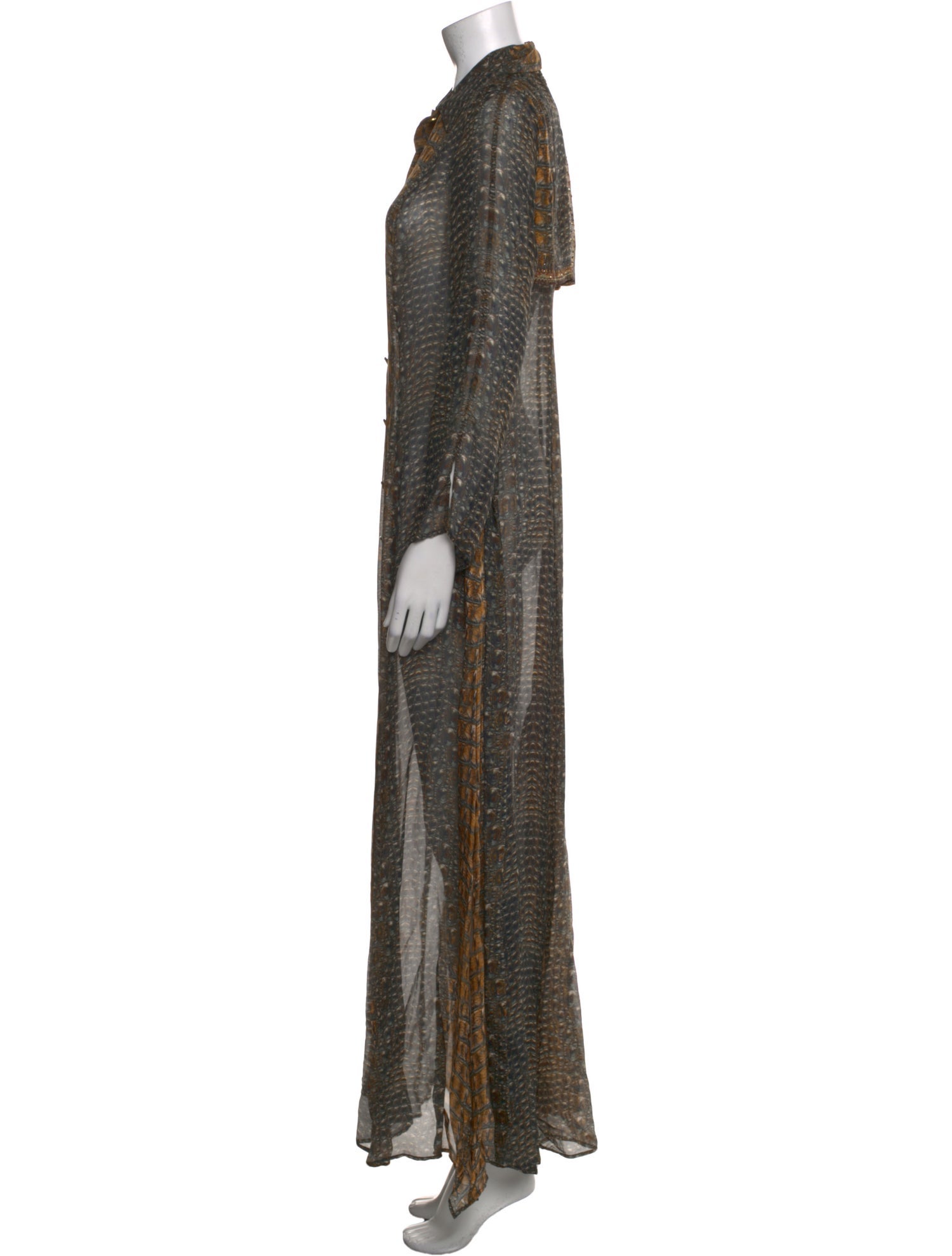 Camilla Silk Long Dress