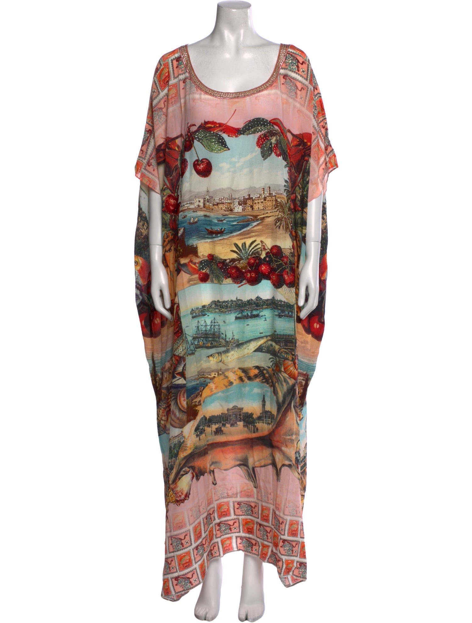 Camilla Silk Long Dress w/ Tags