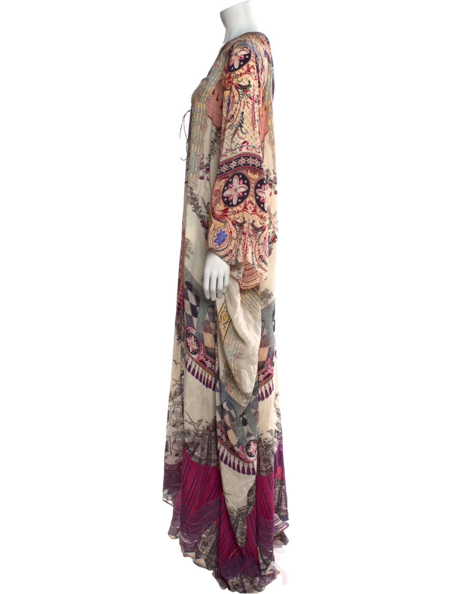 Camilla Silk Long Dress