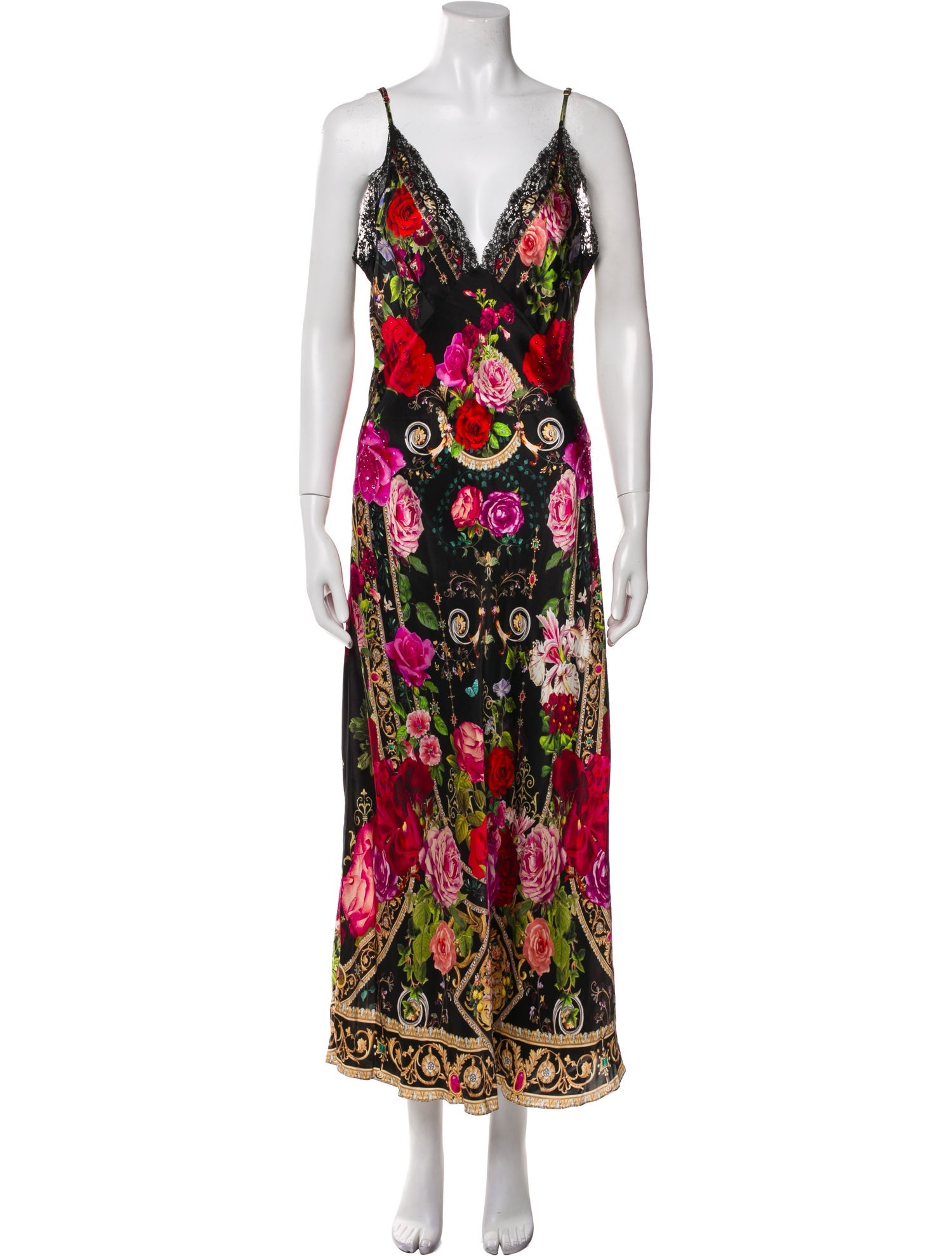 Camilla Silk Long Dress