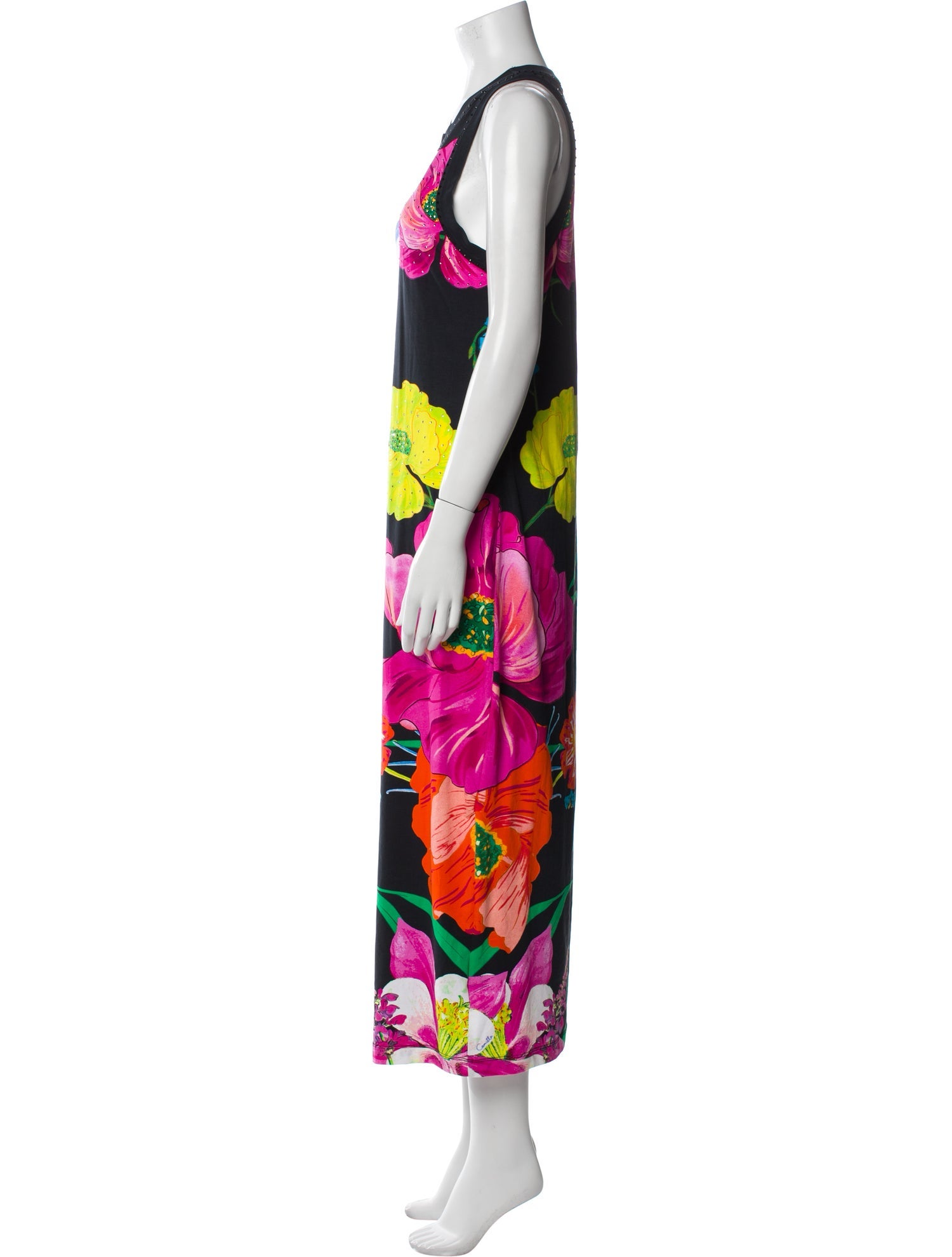 Camilla Floral Print Long Dress