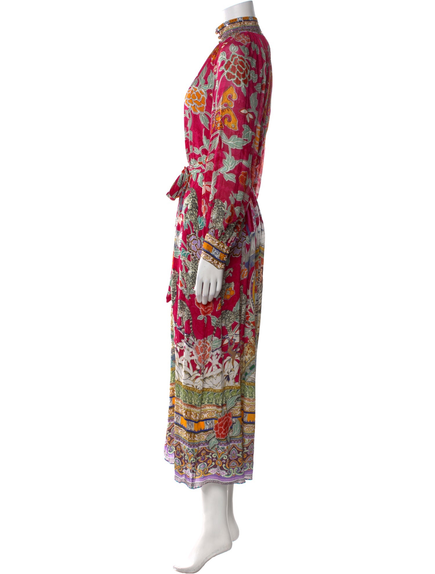 Camilla Silk Long Dress