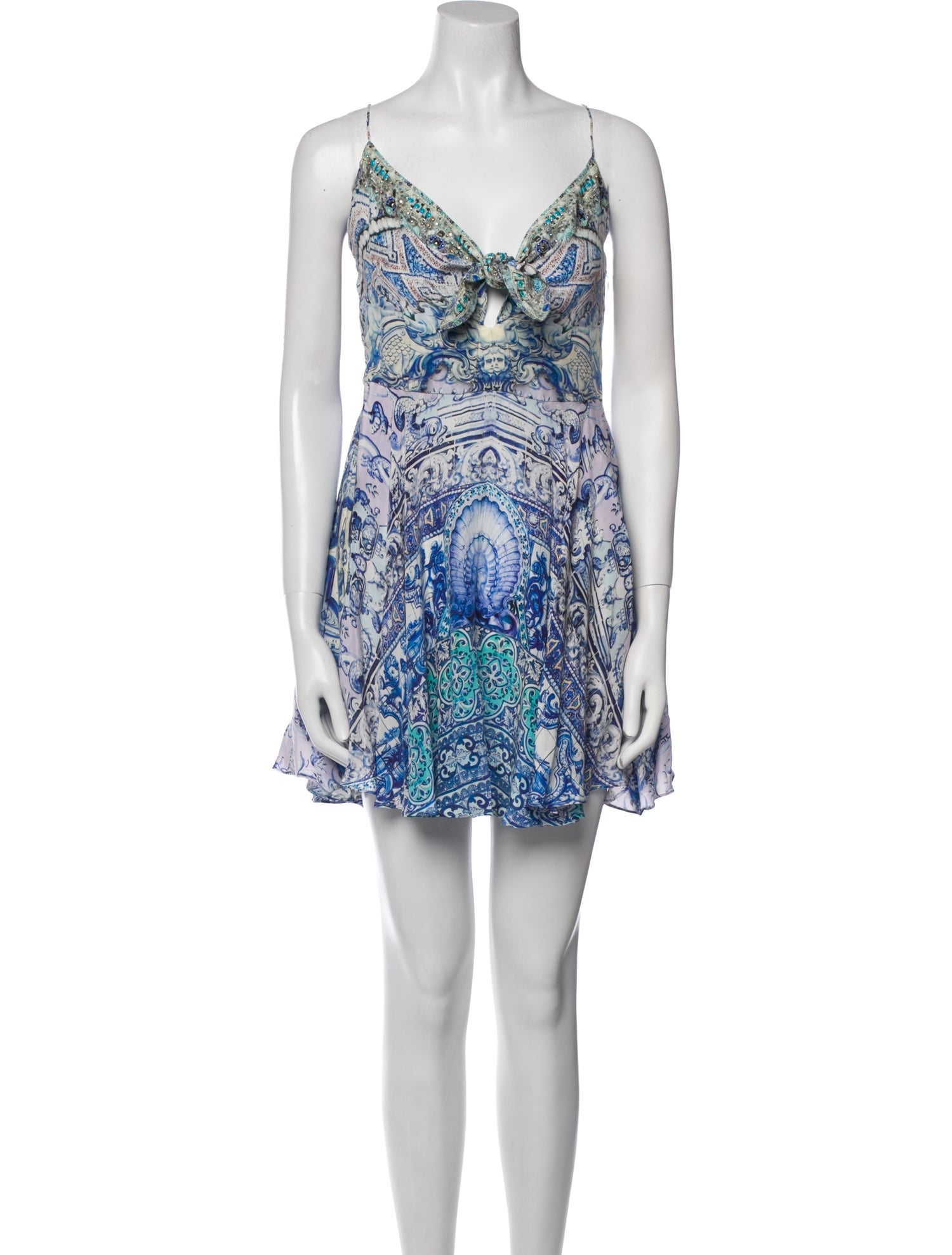 Camilla Silk Mini Dress