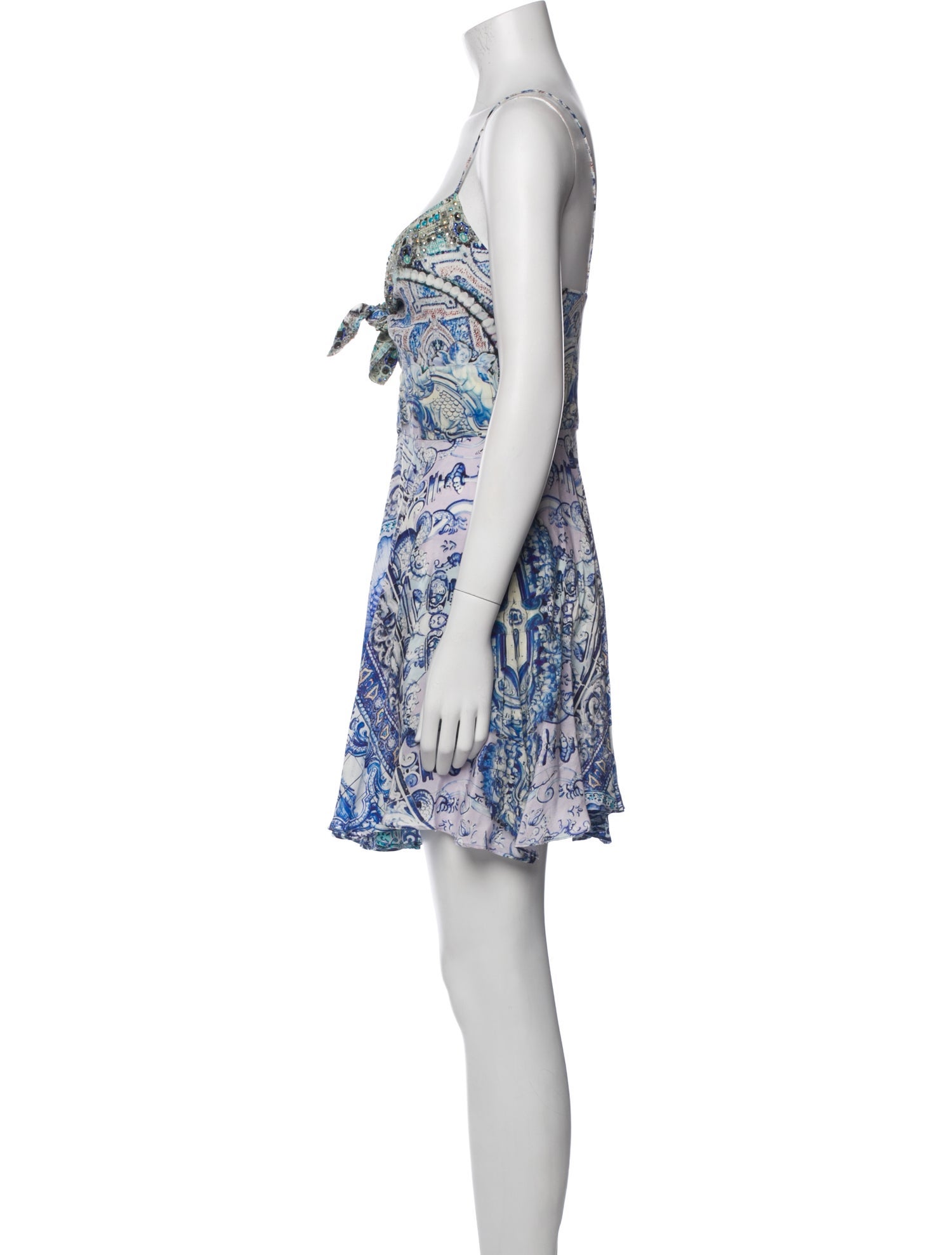 Camilla Silk Mini Dress