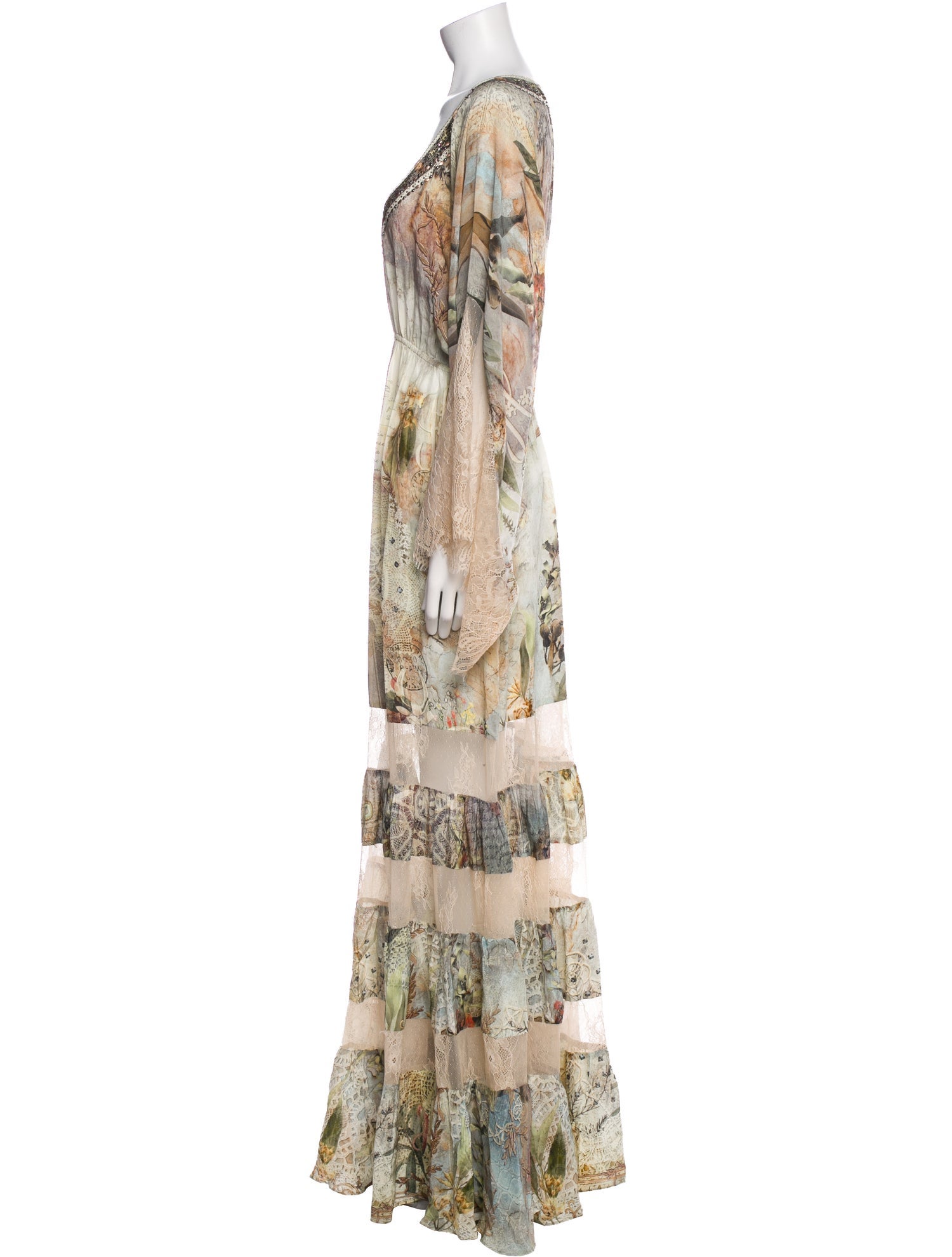 Camilla Printed Long Dress