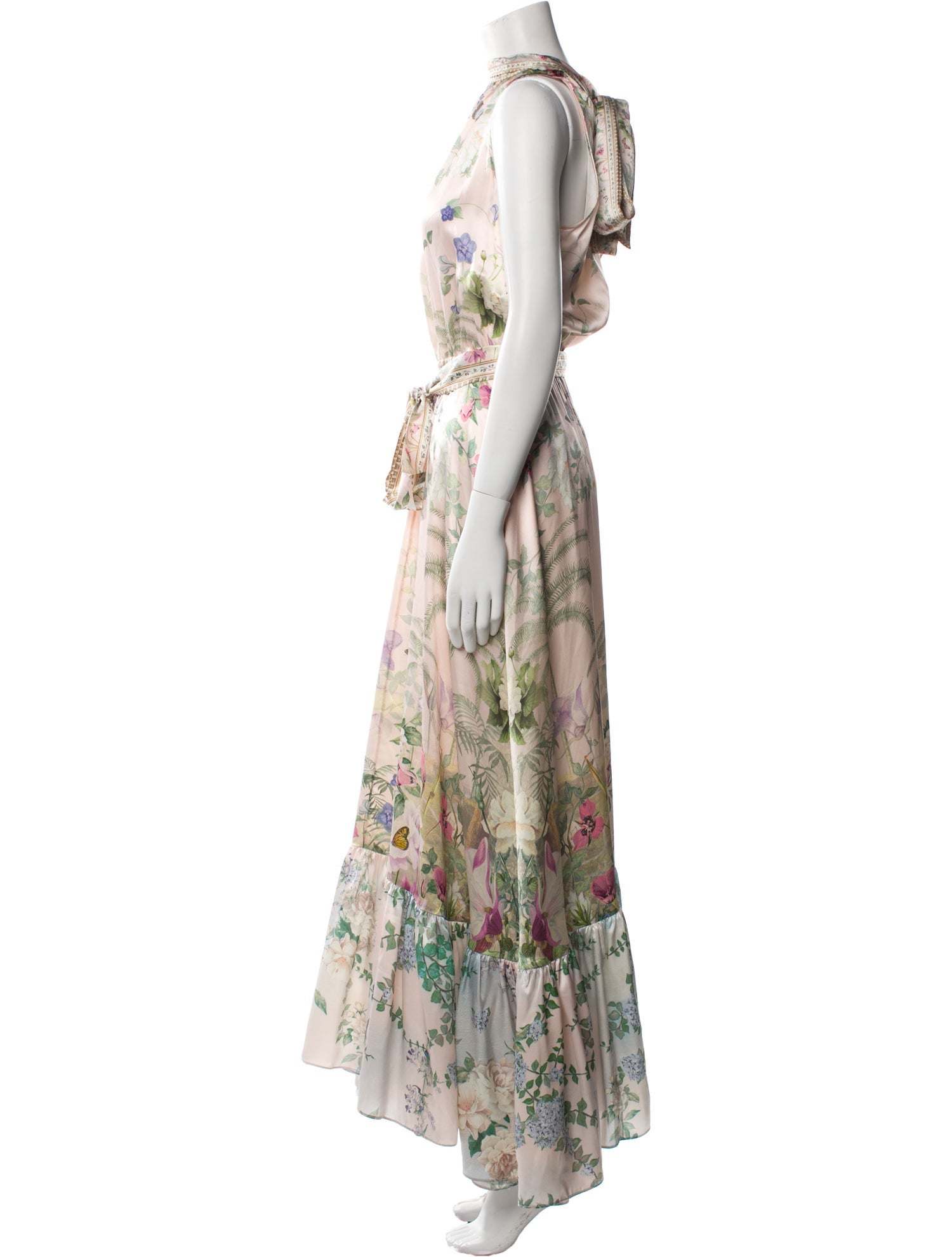 Camilla Floral Print Long Dress
