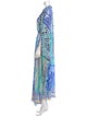 Camilla Silk Long Dress