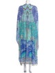 Camilla Silk Long Dress