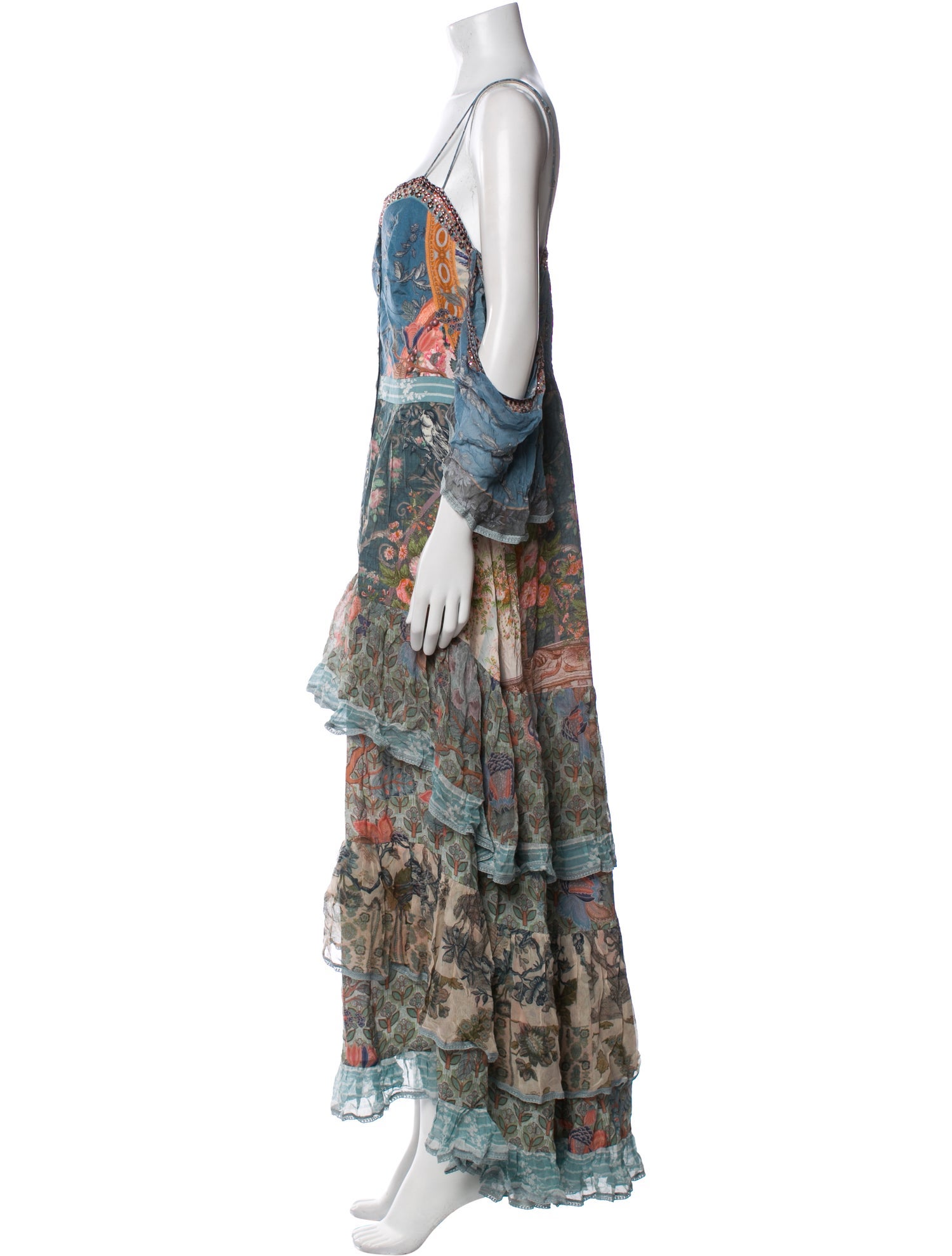 Camilla Silk Long Dress