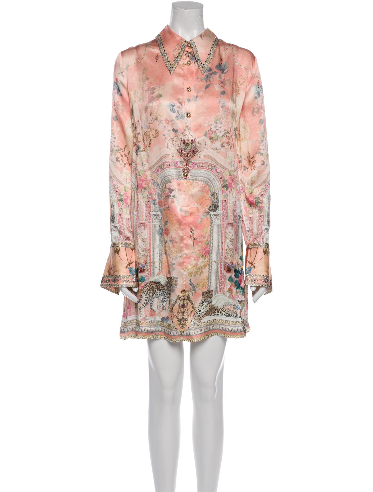 Camilla Silk Mini Dress w/ Tags