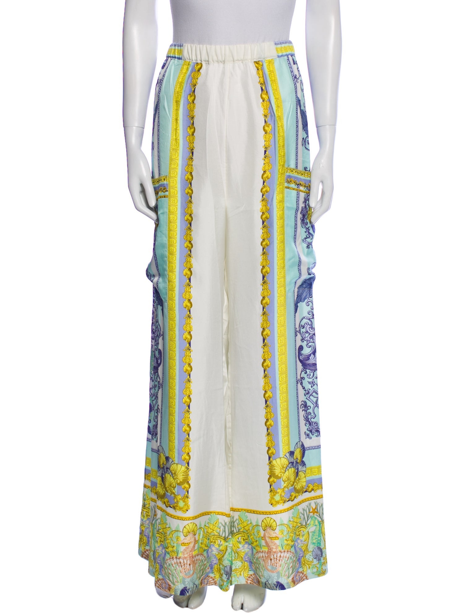 Camilla Silk Wide Leg Pants