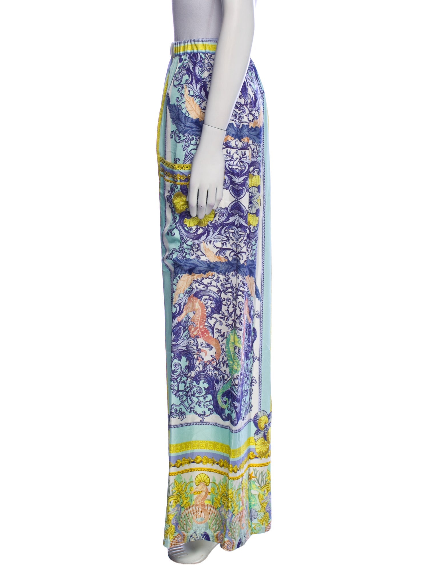 Camilla Silk Wide Leg Pants