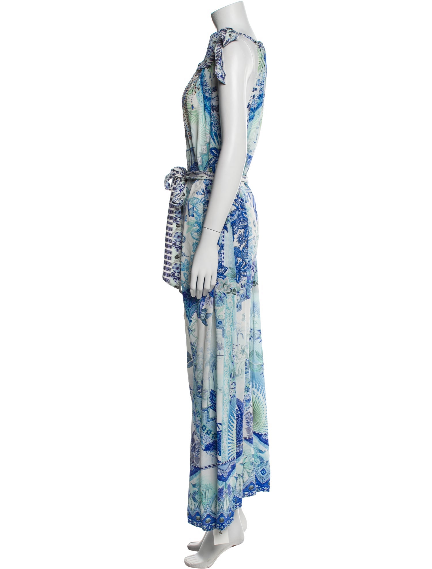 Camilla Silk Printed Jumpsuit