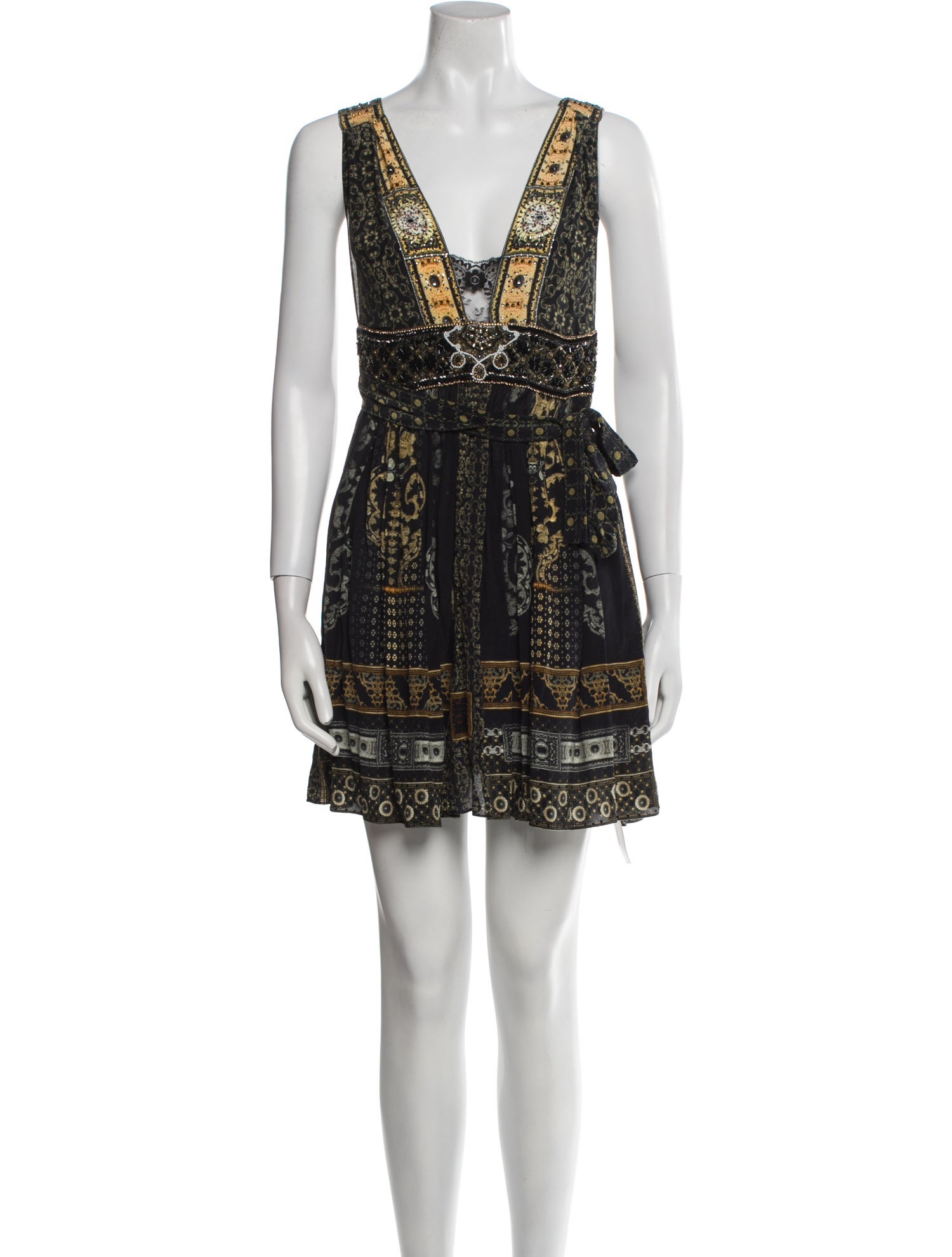 Camilla Silk Mini Dress