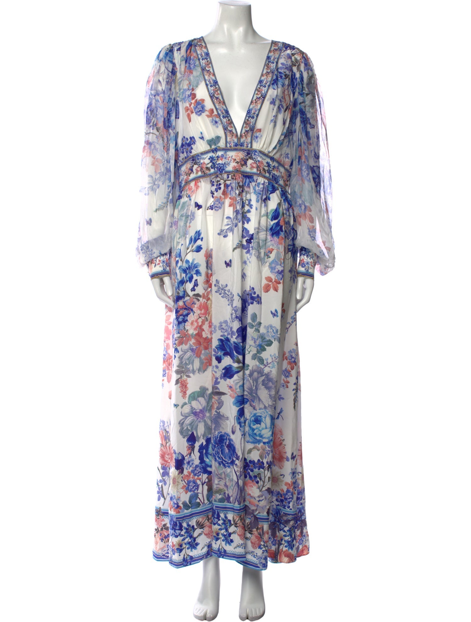 Camilla Silk Long Dress