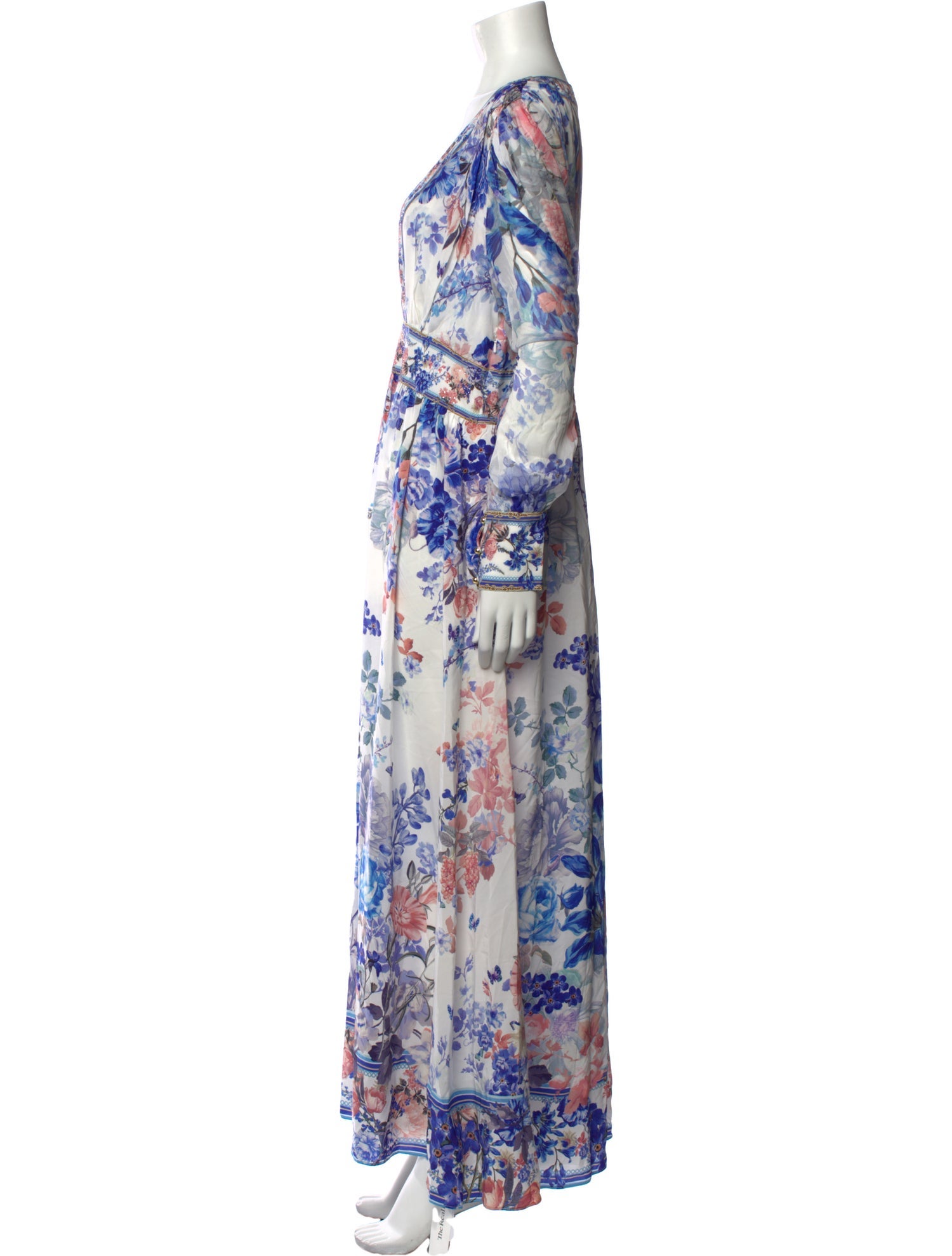Camilla Silk Long Dress