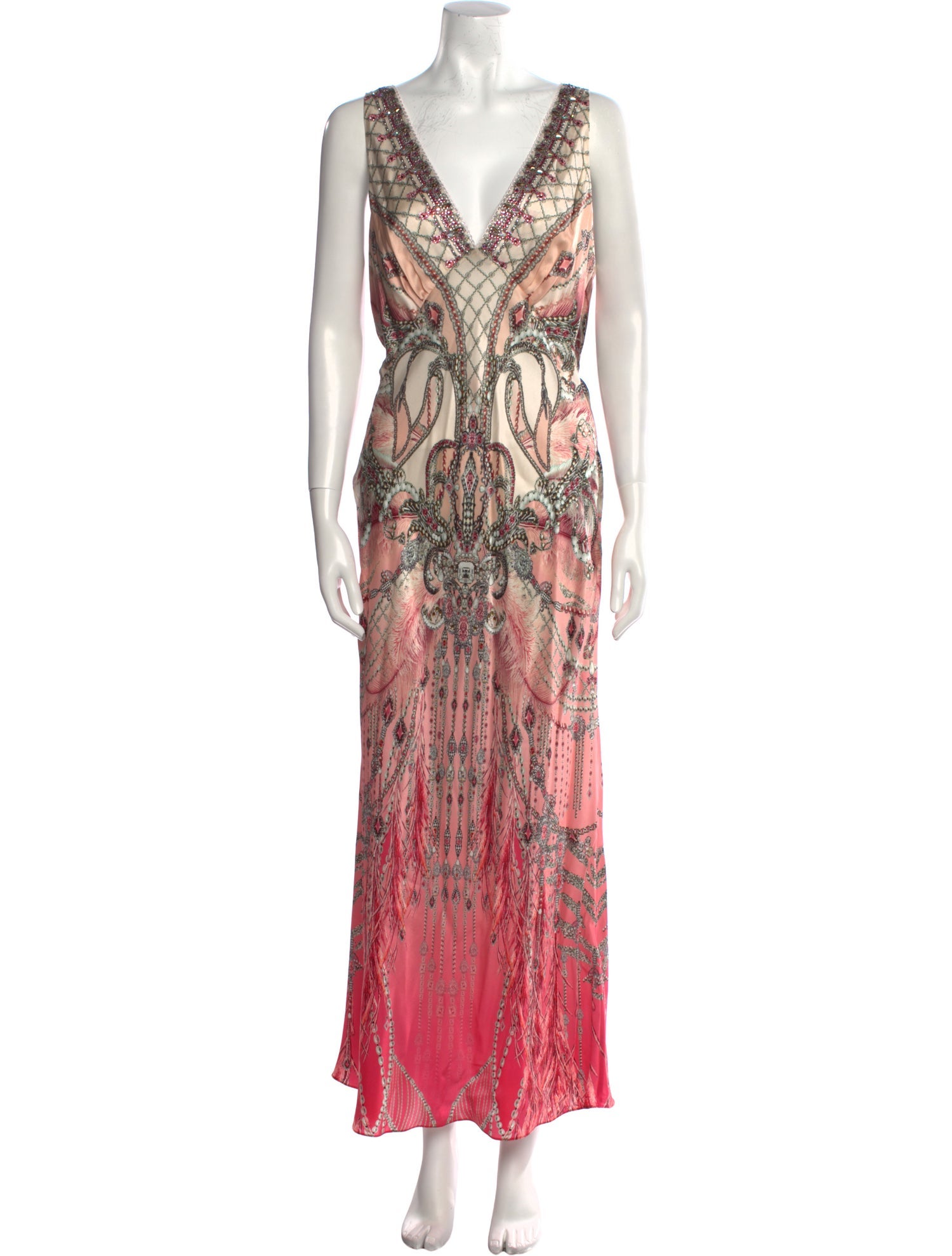 Camilla Silk Long Dress w/ Tags