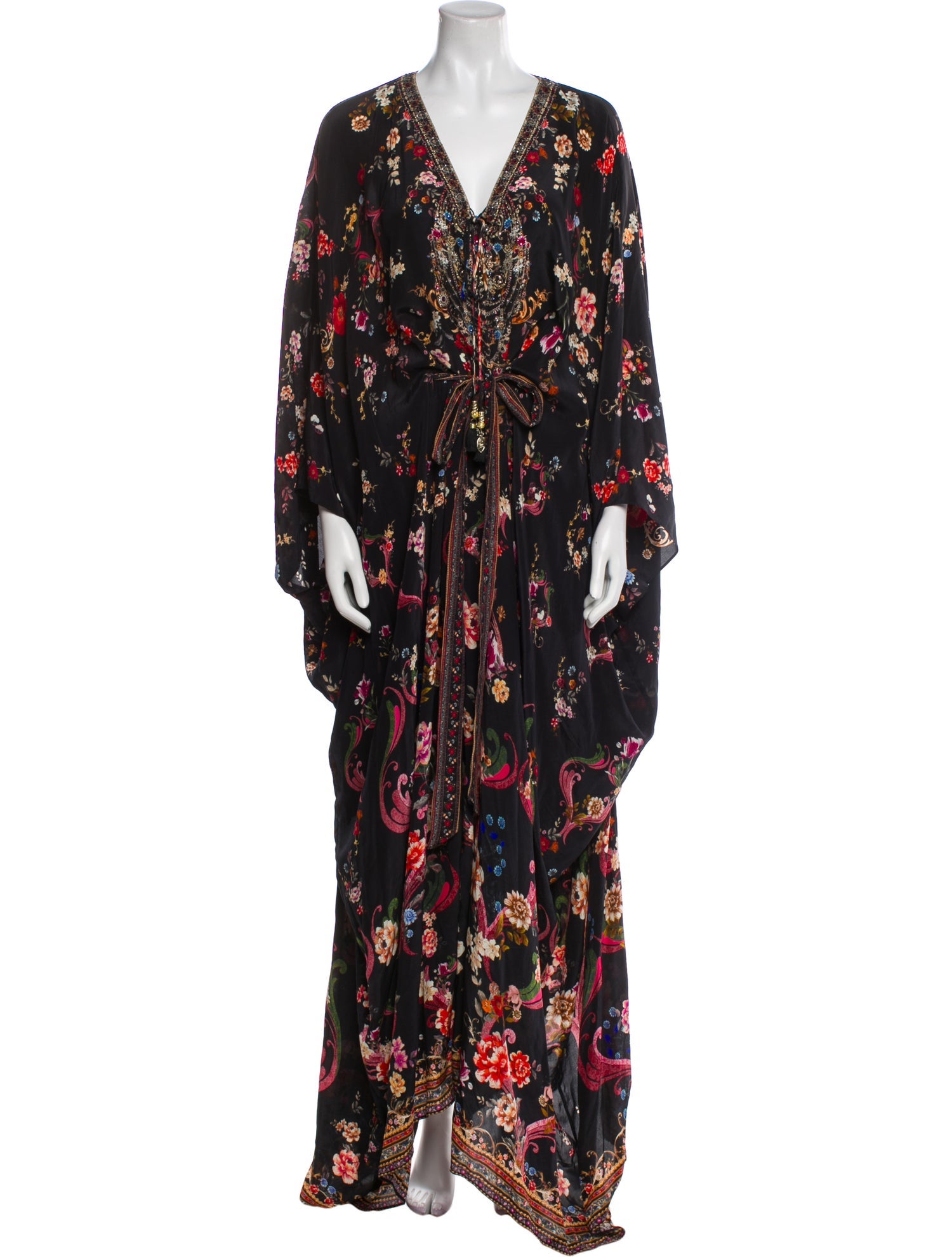 Camilla Floral Print Long Dress