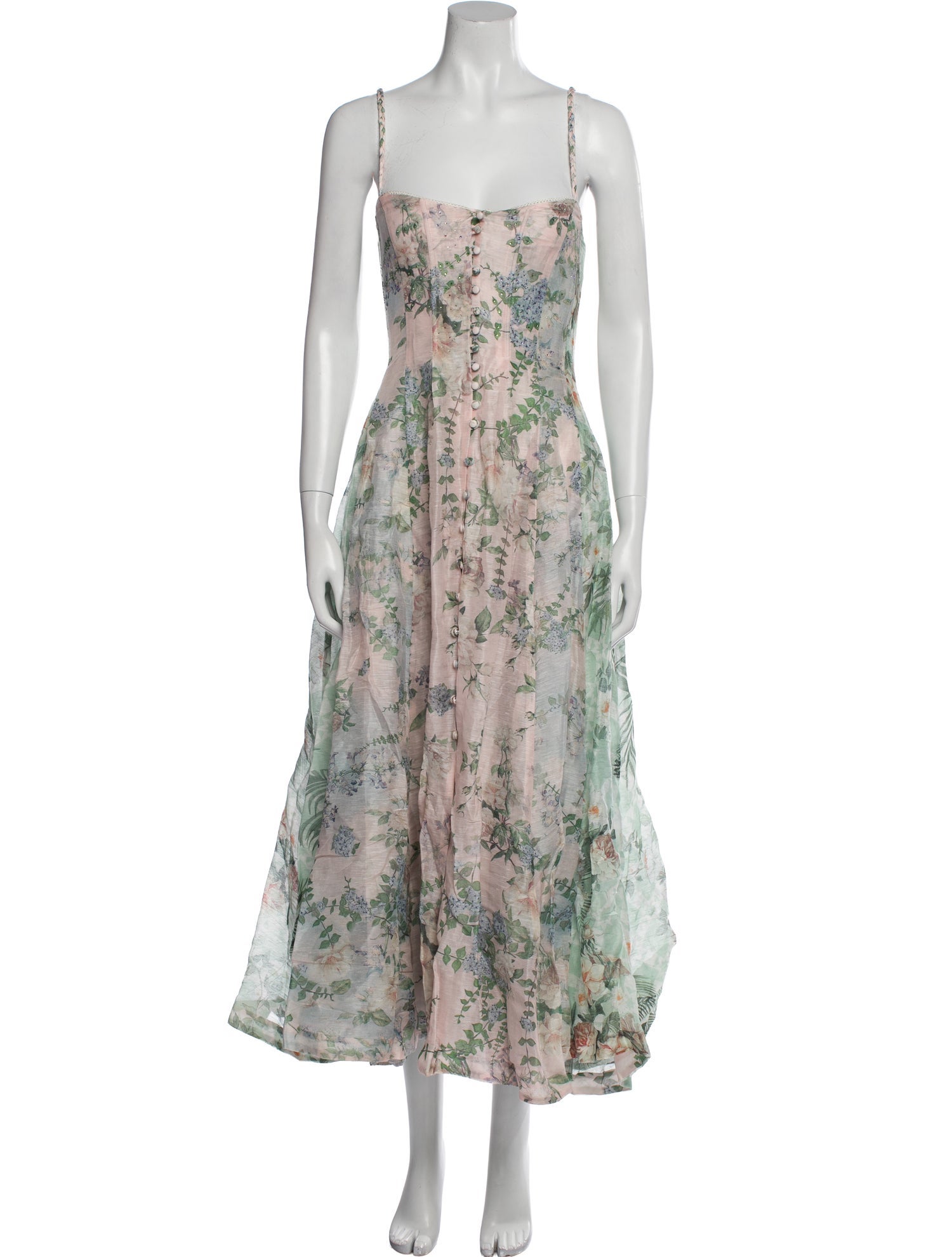 Camilla Linen Long Dress