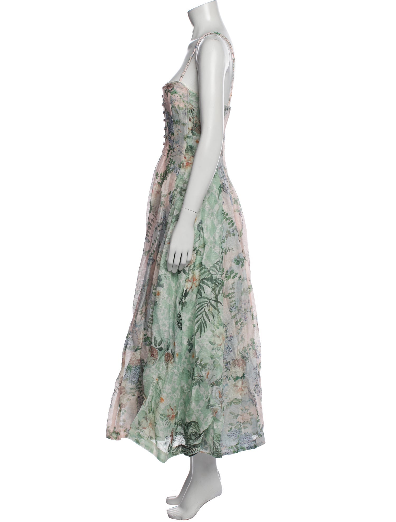 Camilla Linen Long Dress