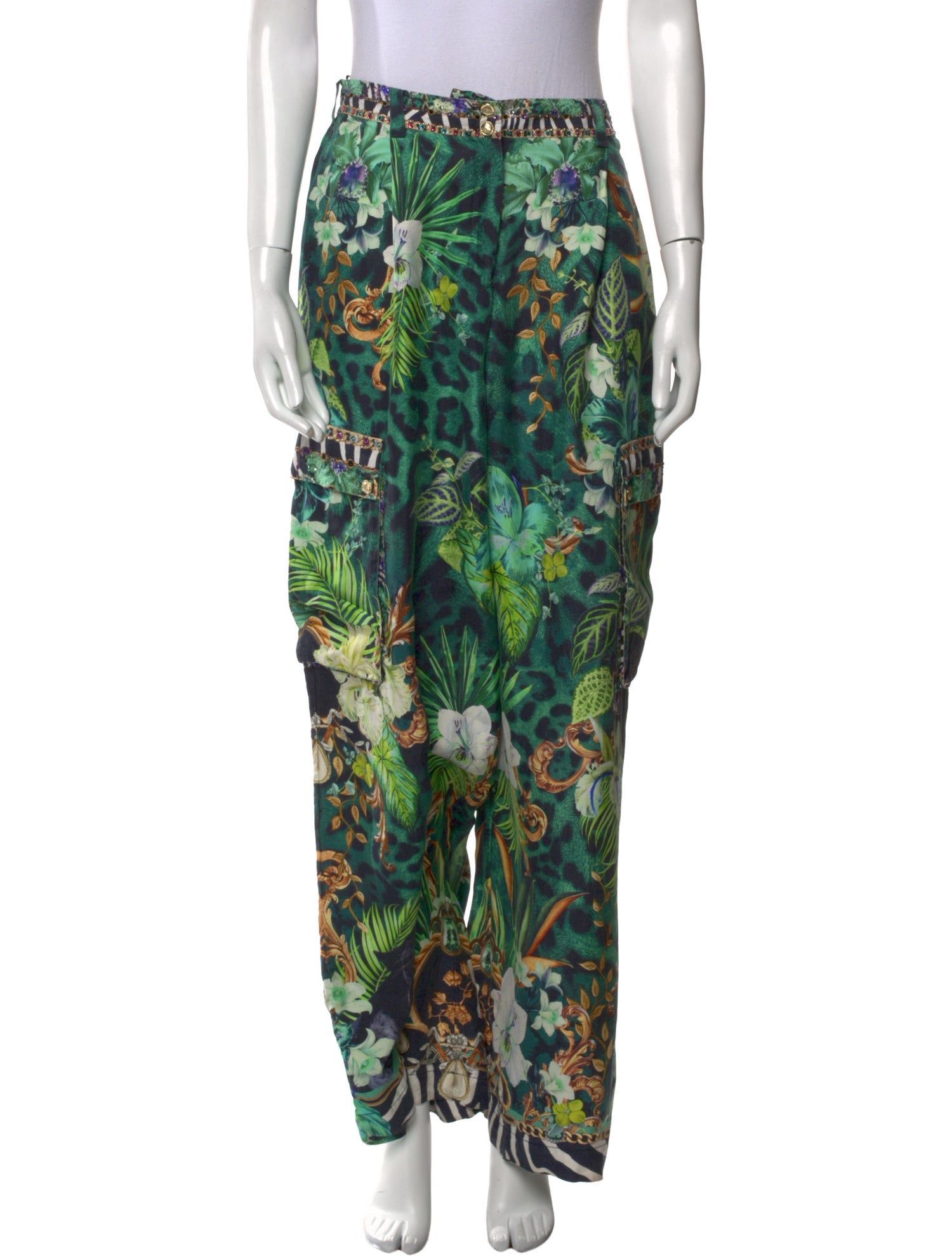 Camilla Silk Wide Leg Pants