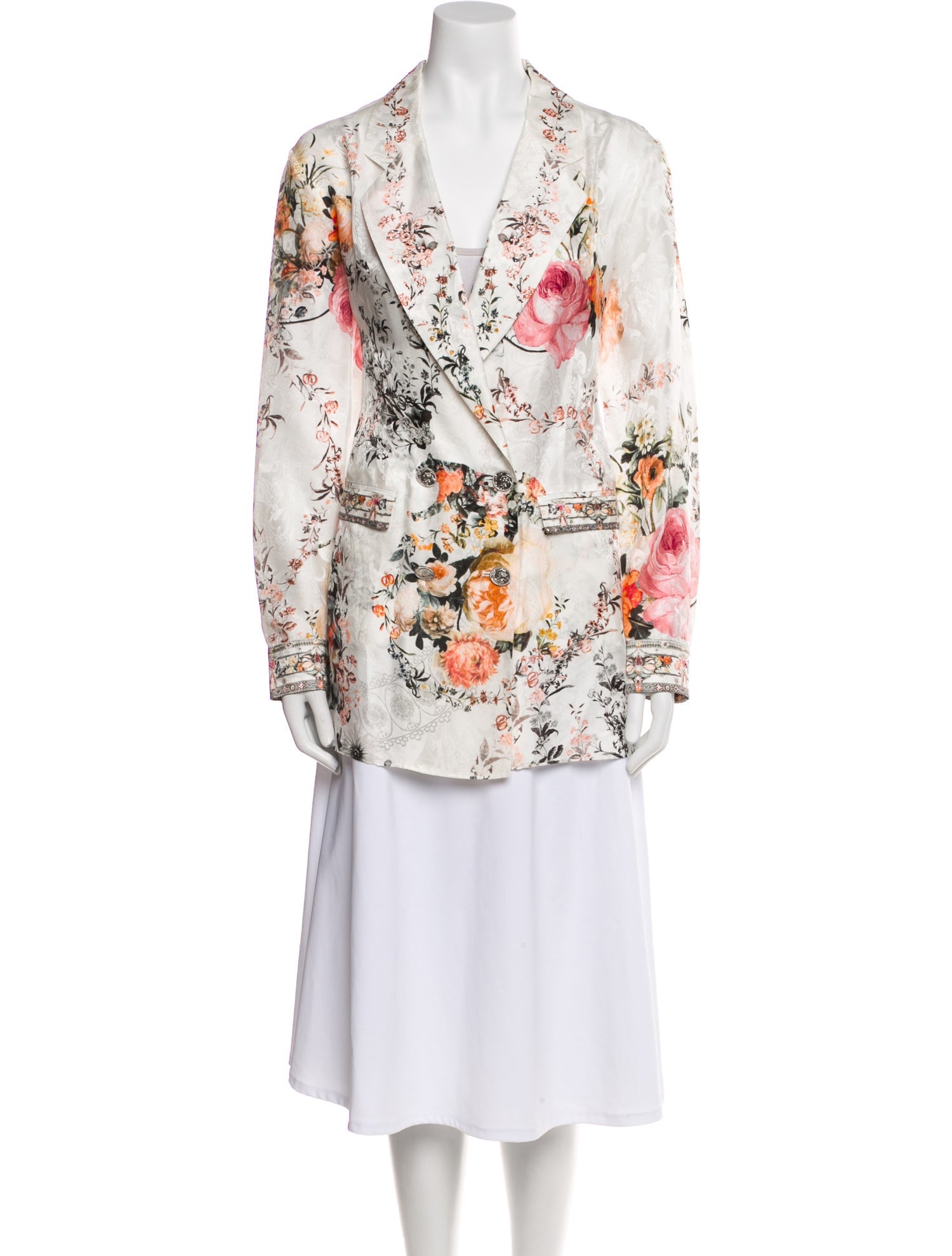 Camilla Floral Print Blazer