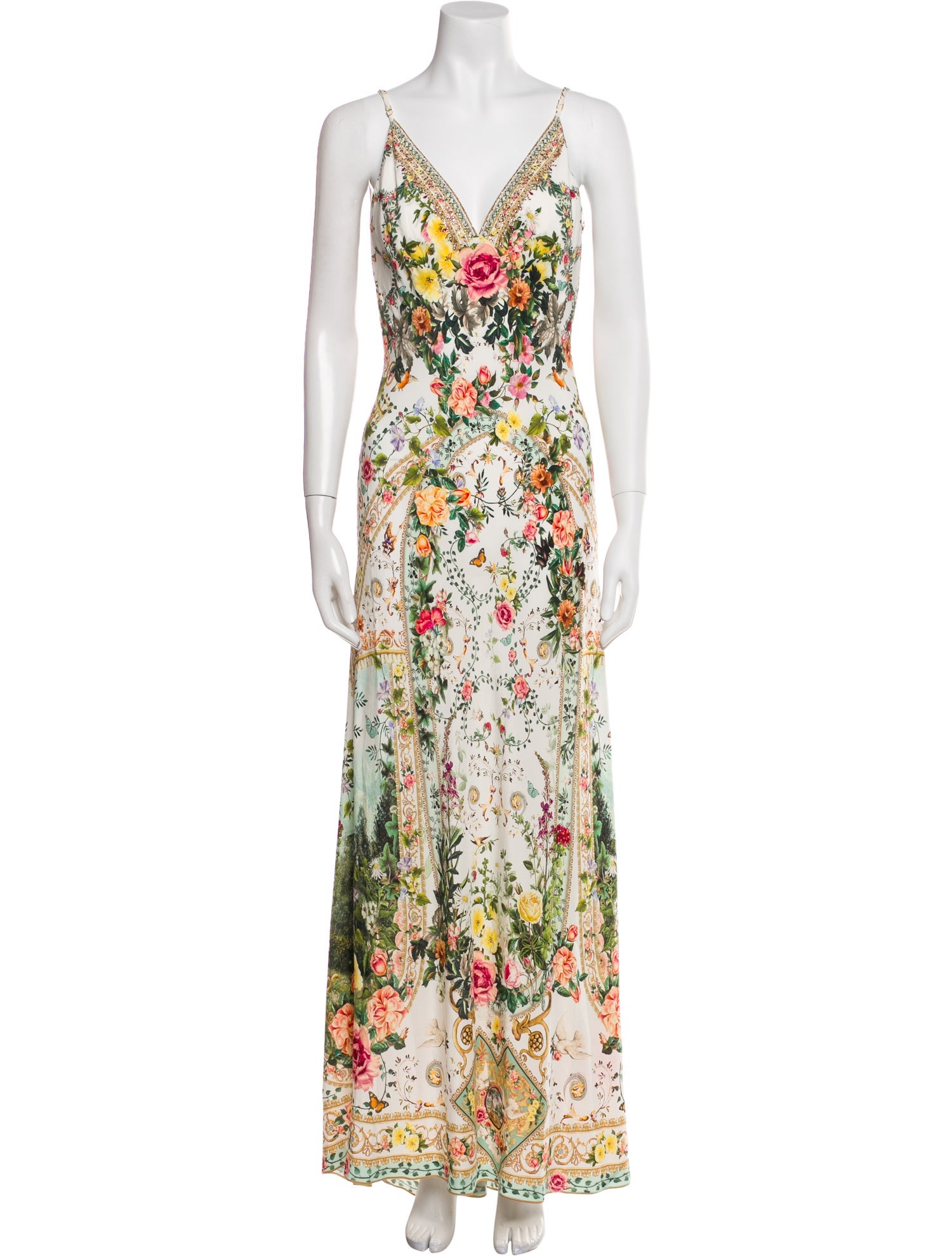 Camilla Silk Long Dress