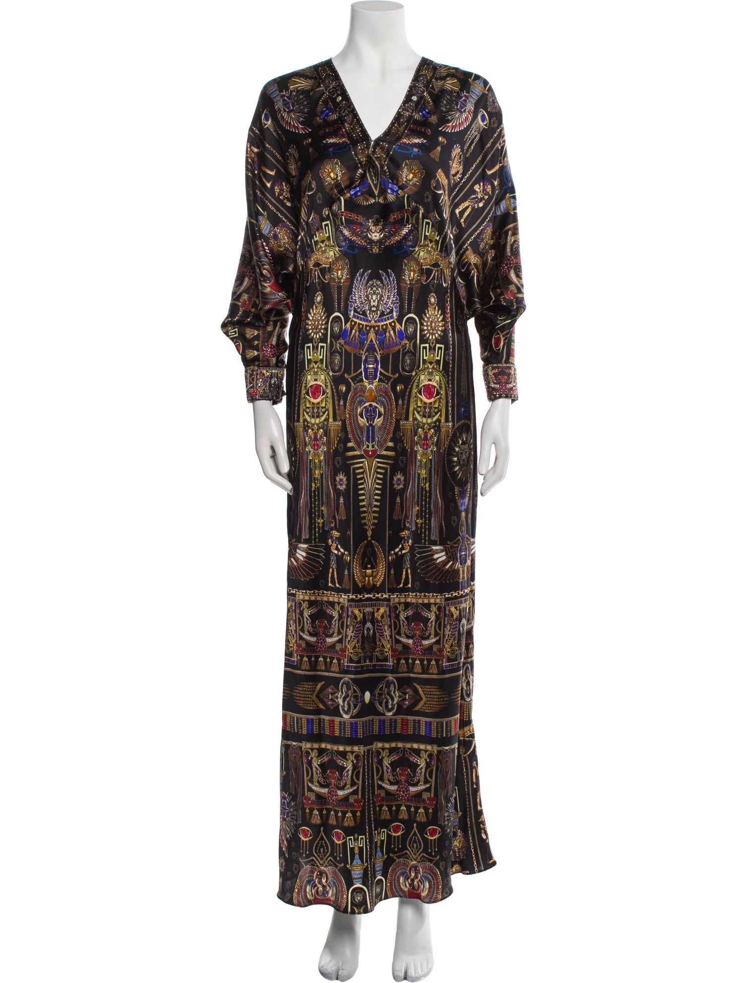Camilla Silk Long Dress