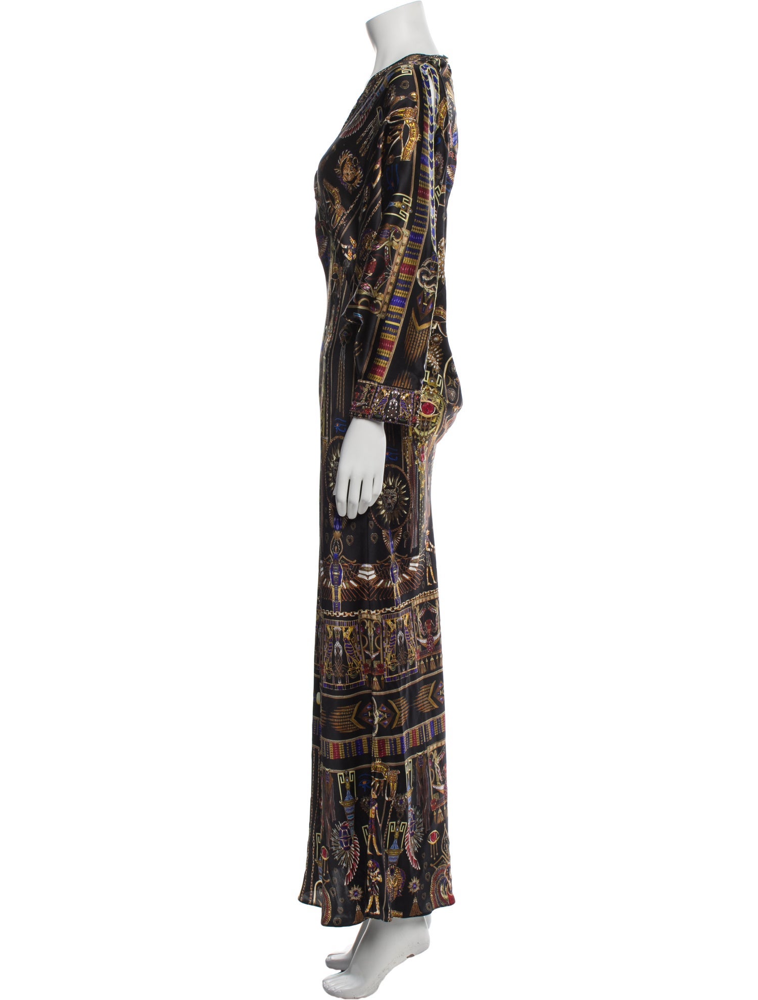 Camilla Silk Long Dress