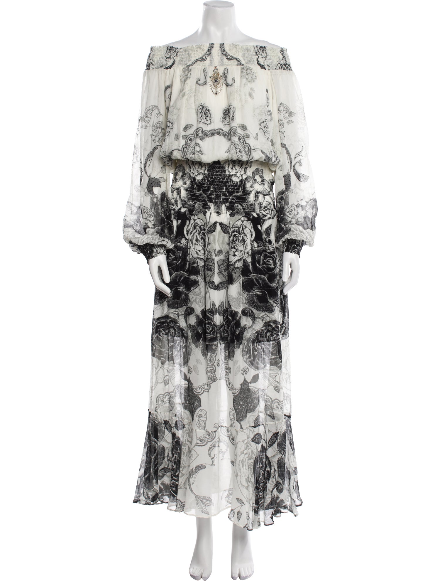 Camilla Silk Long Dress