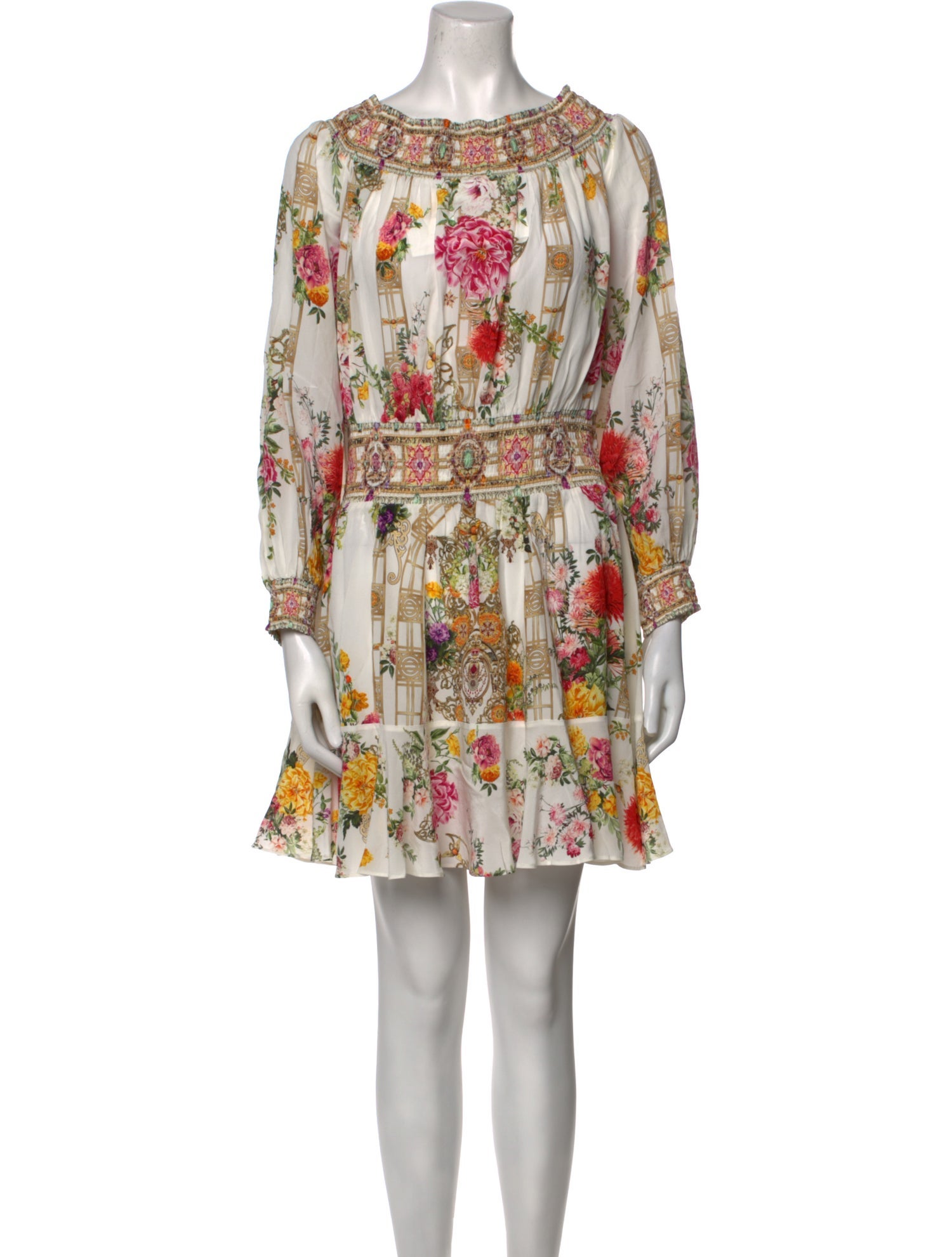 Camilla Silk Mini Dress