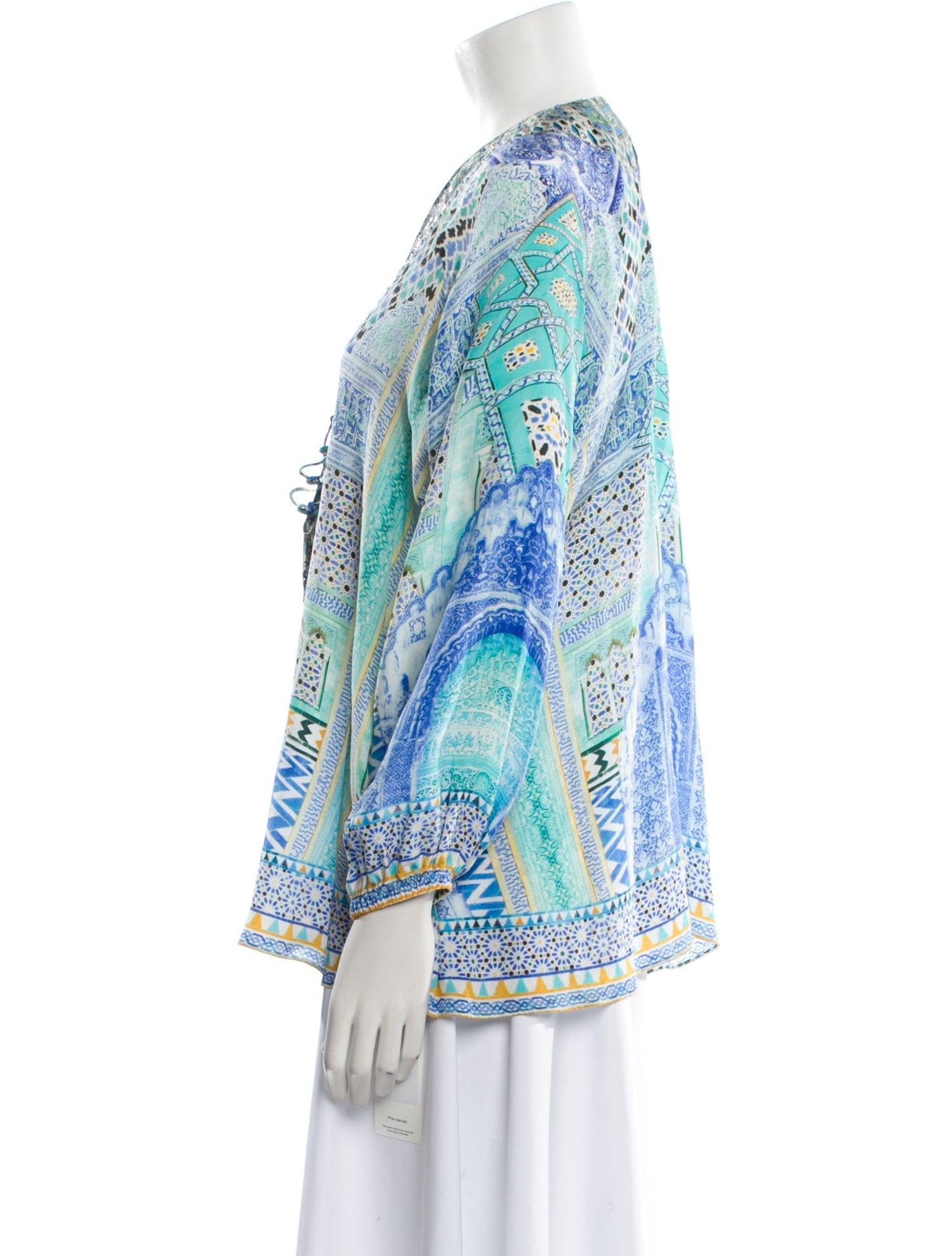 Camilla Silk Printed Tunic