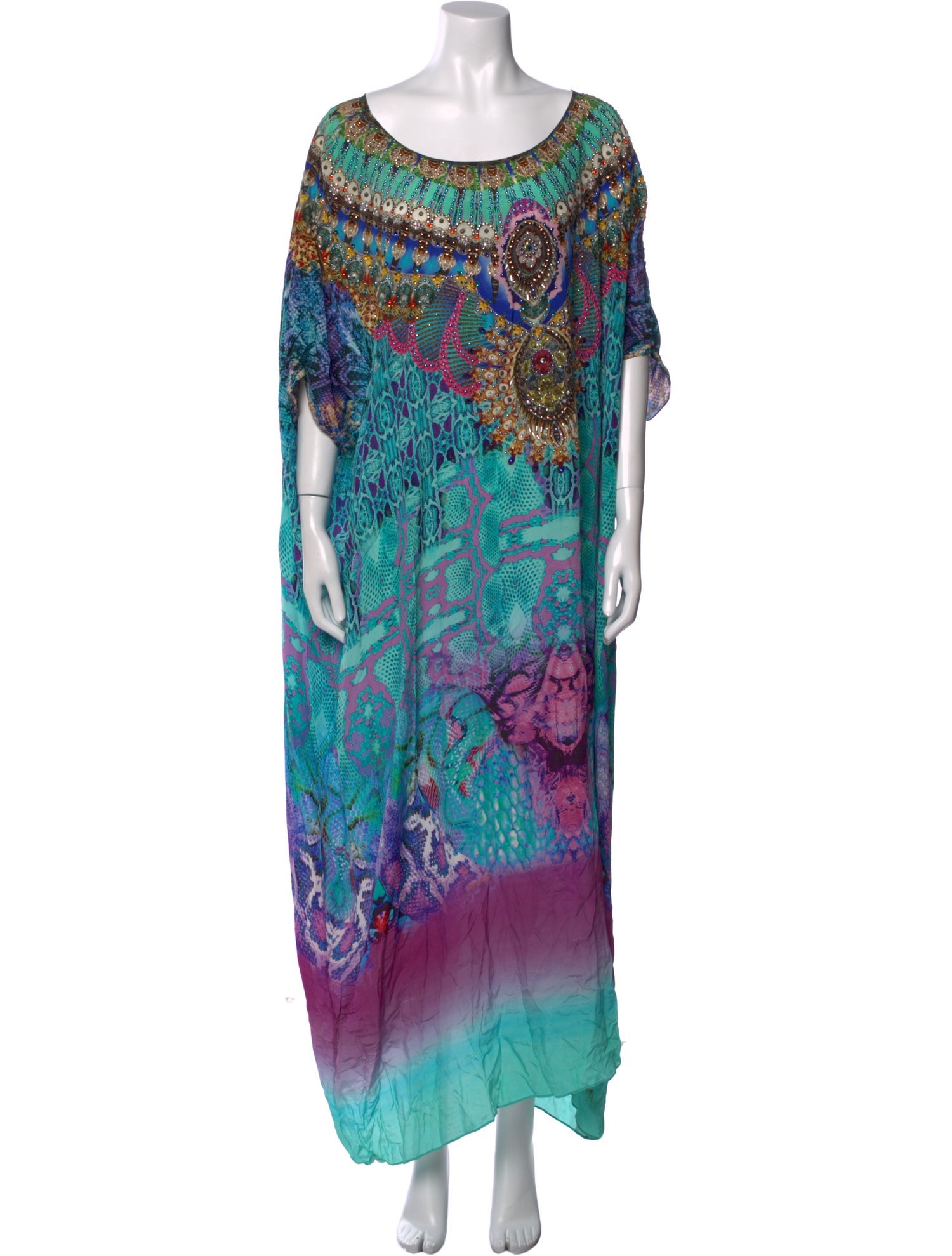 Camilla Silk Long Dress