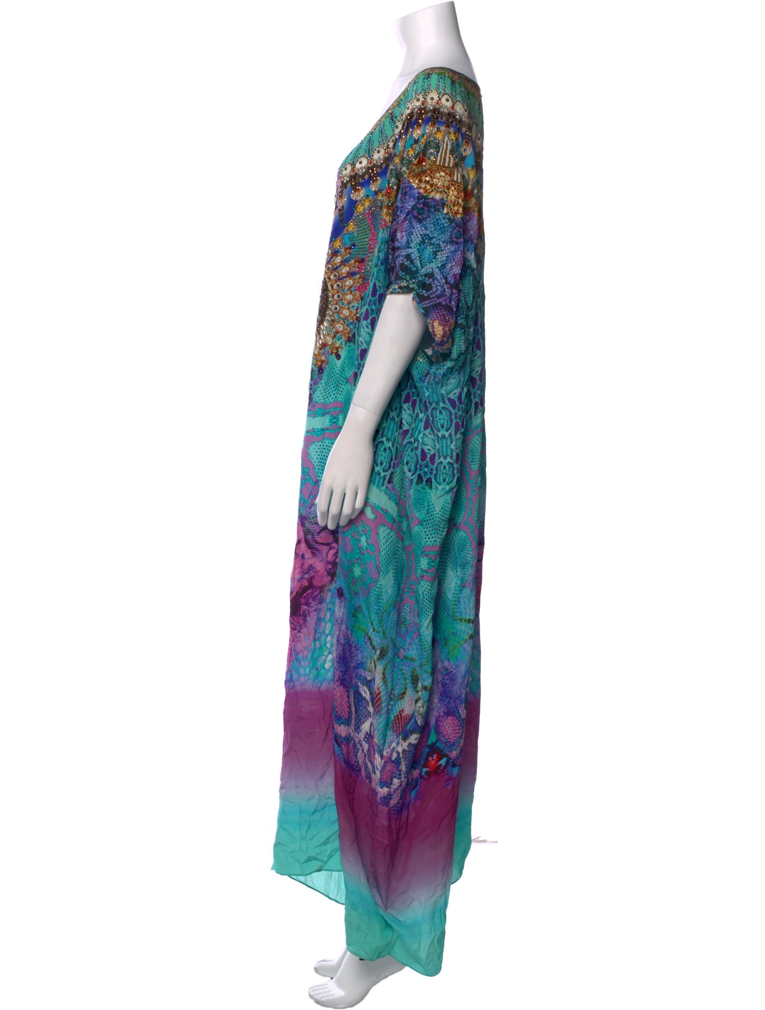 Camilla Silk Long Dress