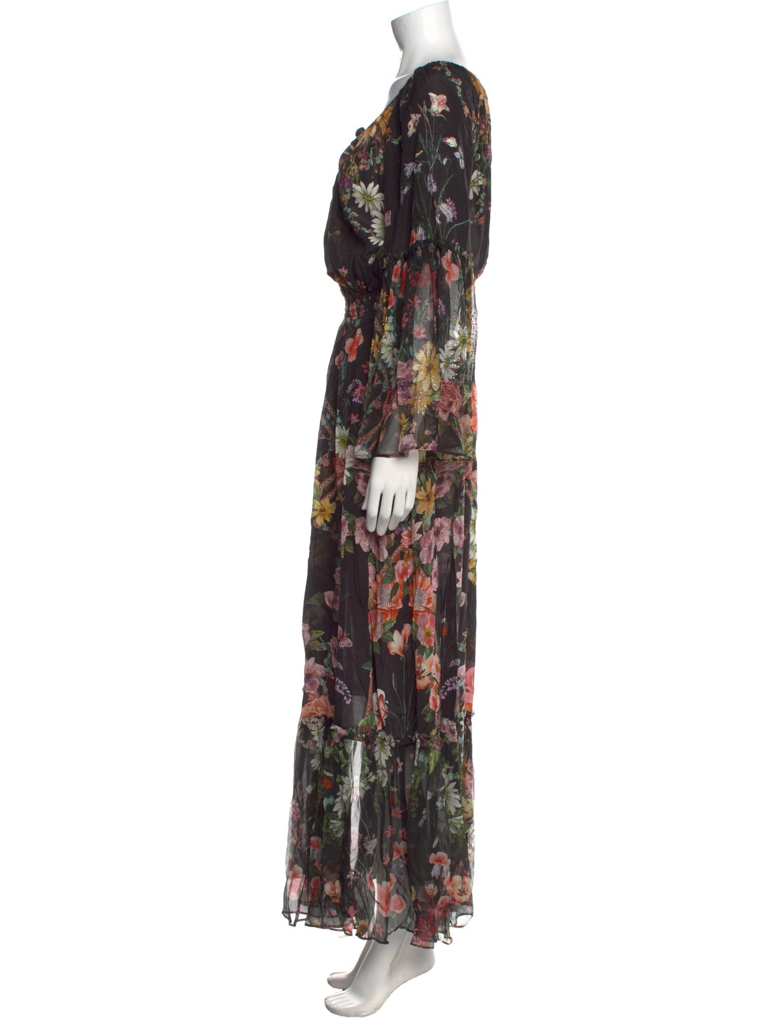 Camilla Silk Long Dress