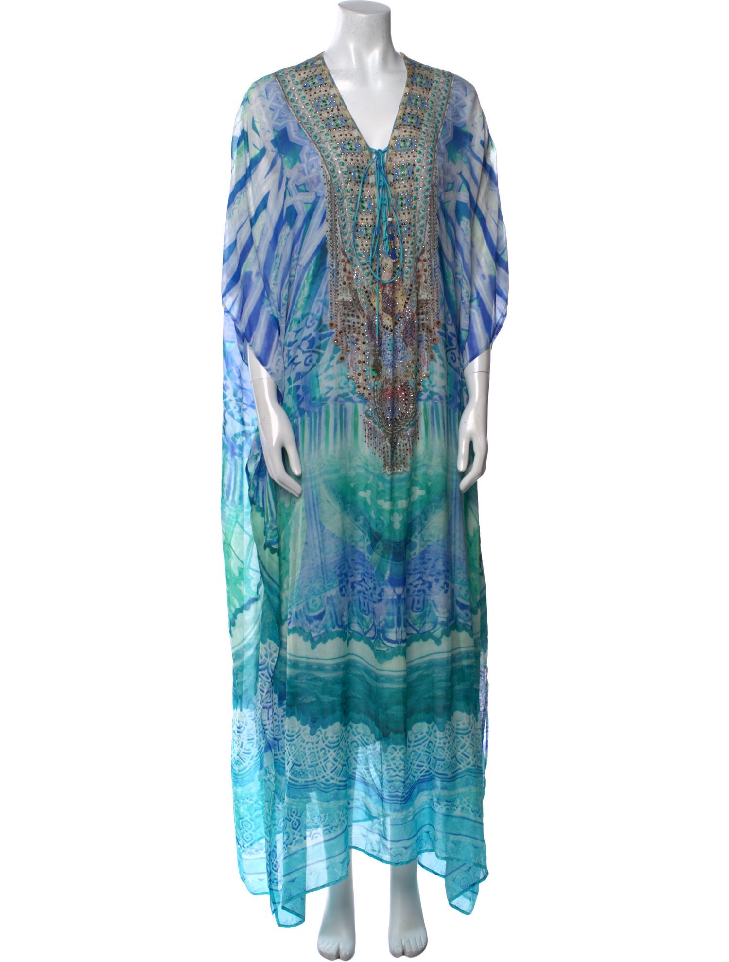 Camilla Silk Long Dress