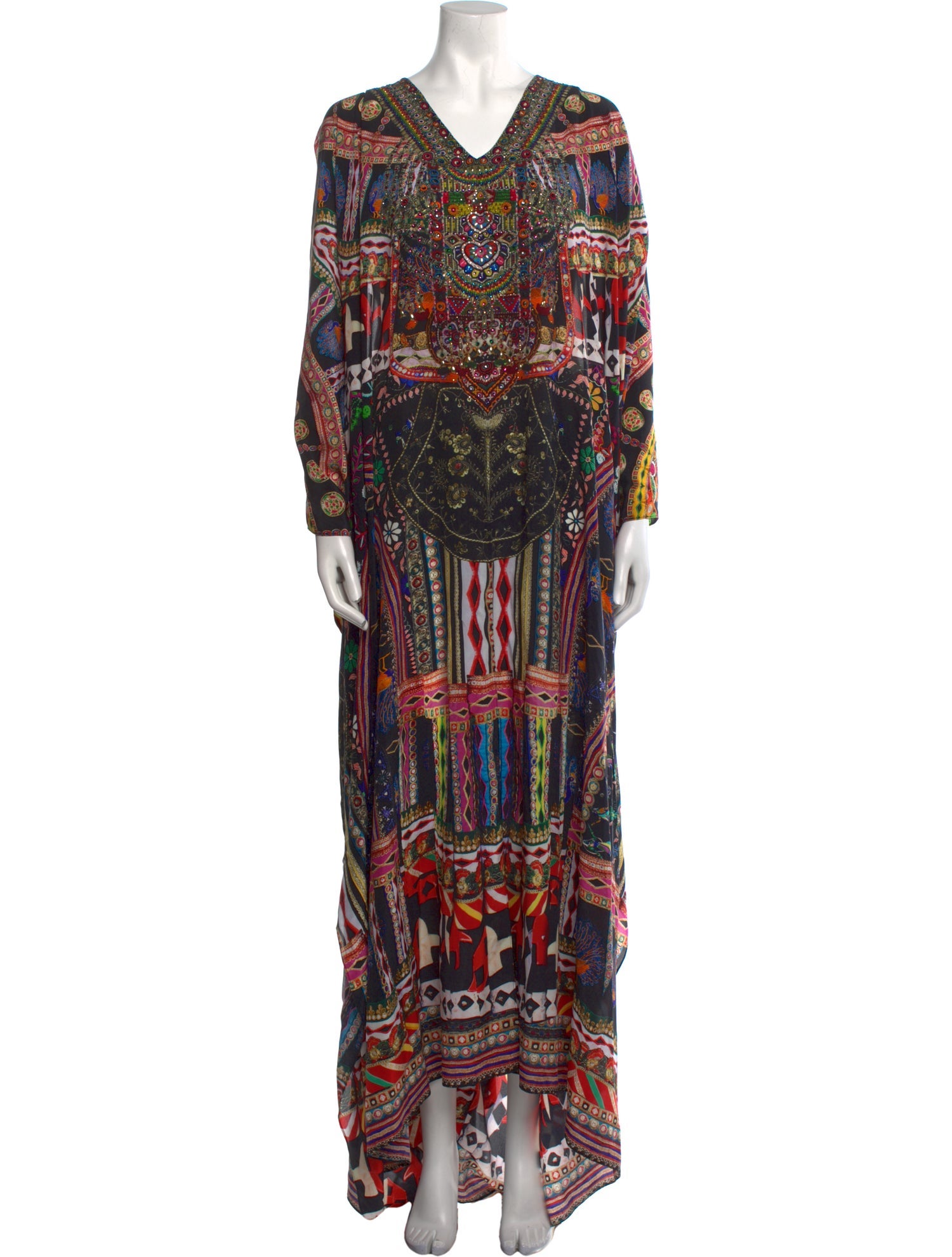 Camilla Silk Long Dress