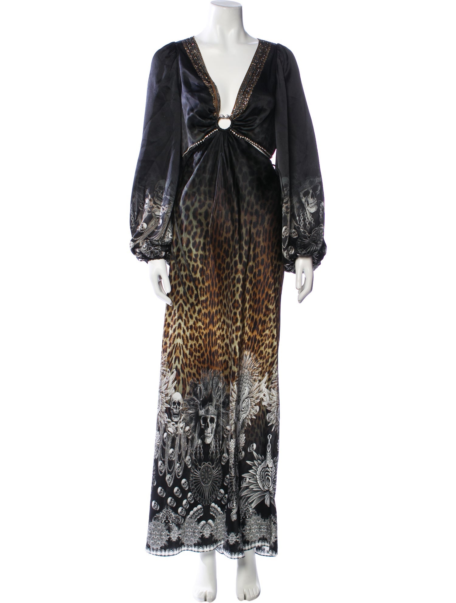 Camilla Silk Long Dress