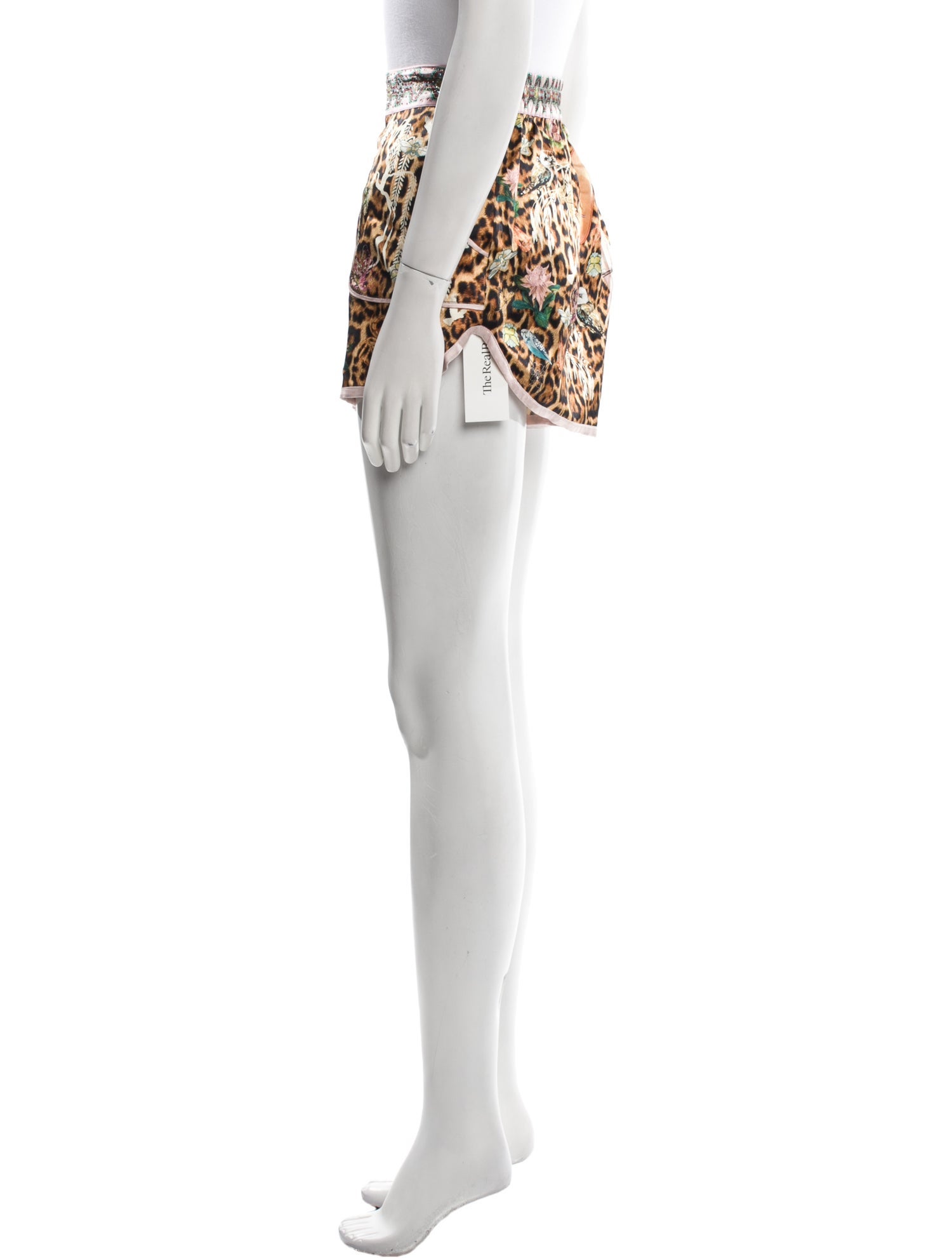 Camilla Silk Mini Shorts