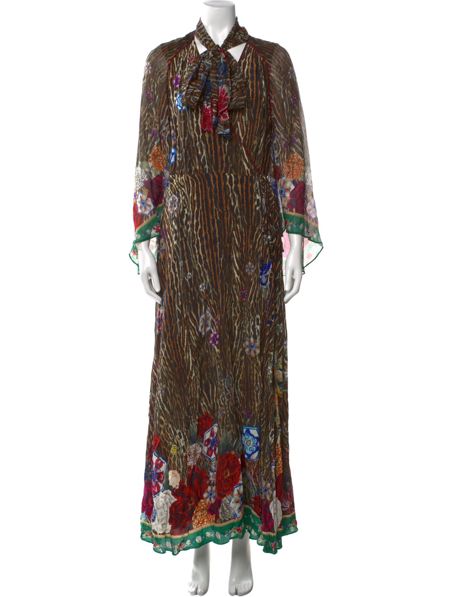 Camilla Silk Long Dress