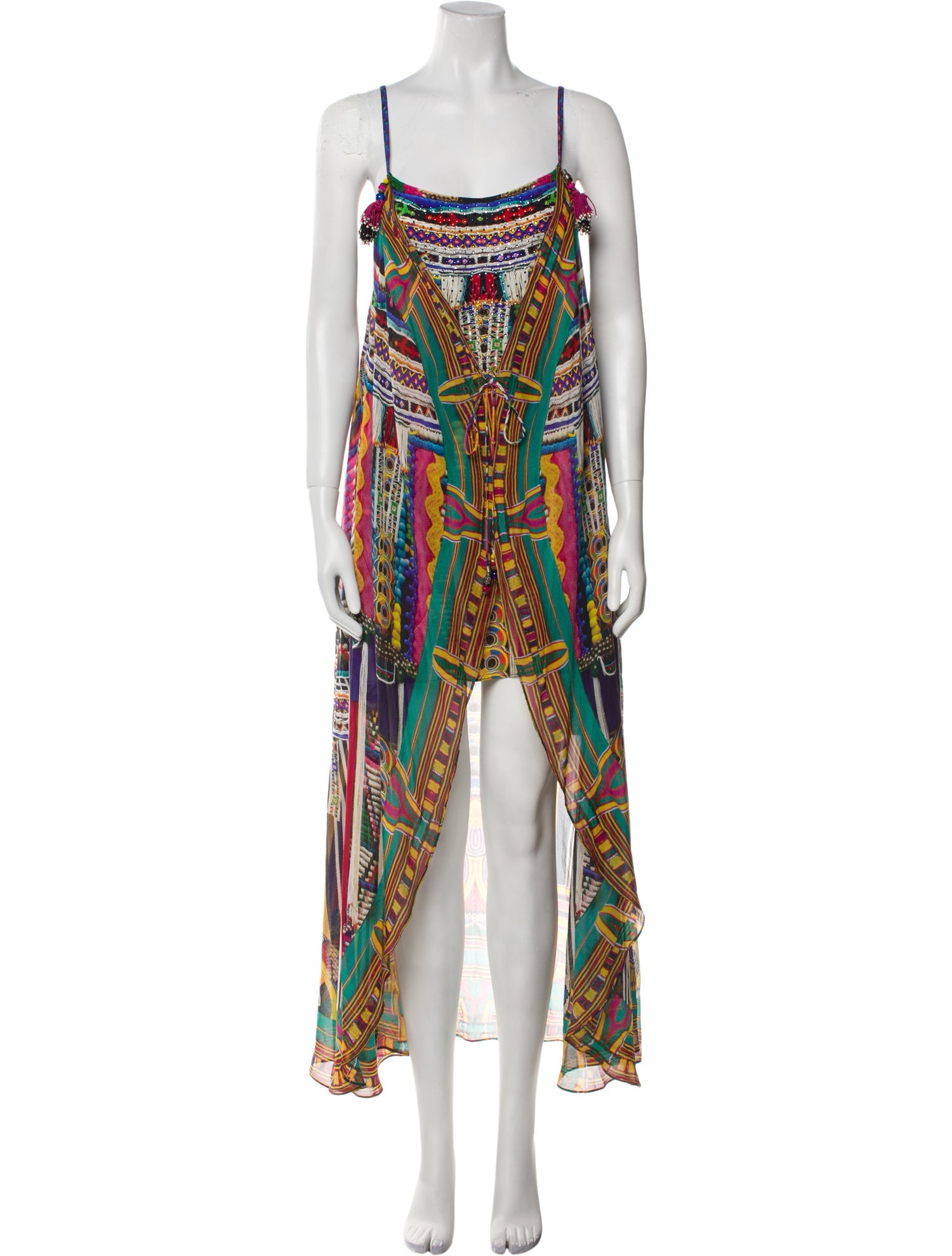 Camilla Silk Midi Length Dress