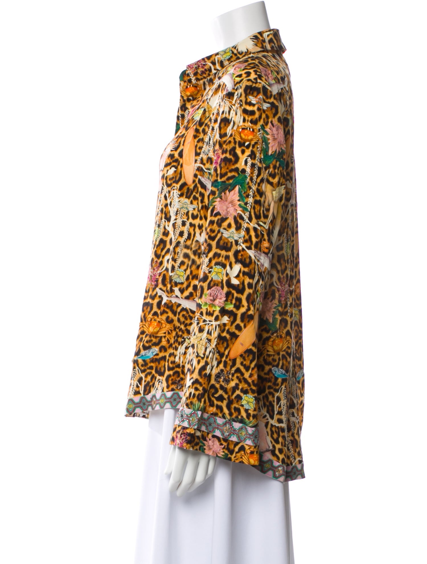 Camilla Silk Printed Blouse