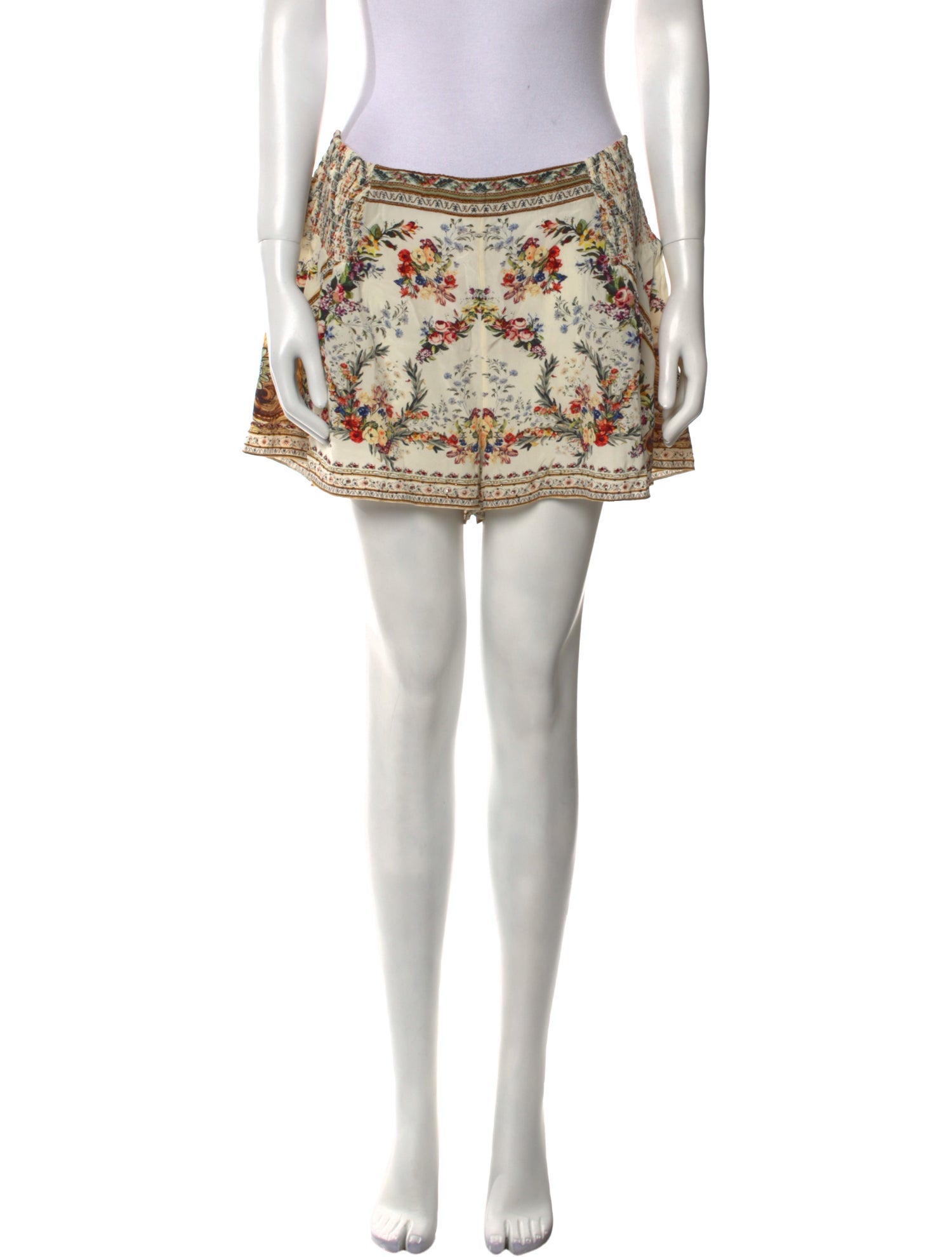 Camilla Silk Mini Shorts