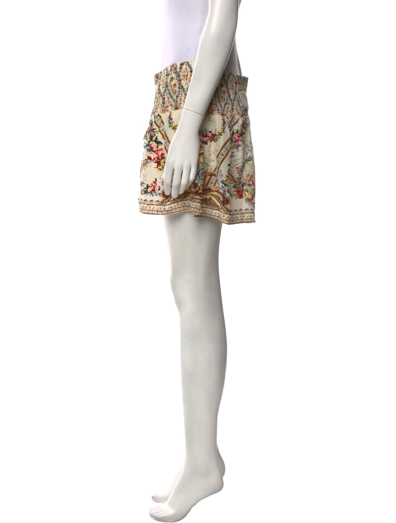 Camilla Silk Mini Shorts