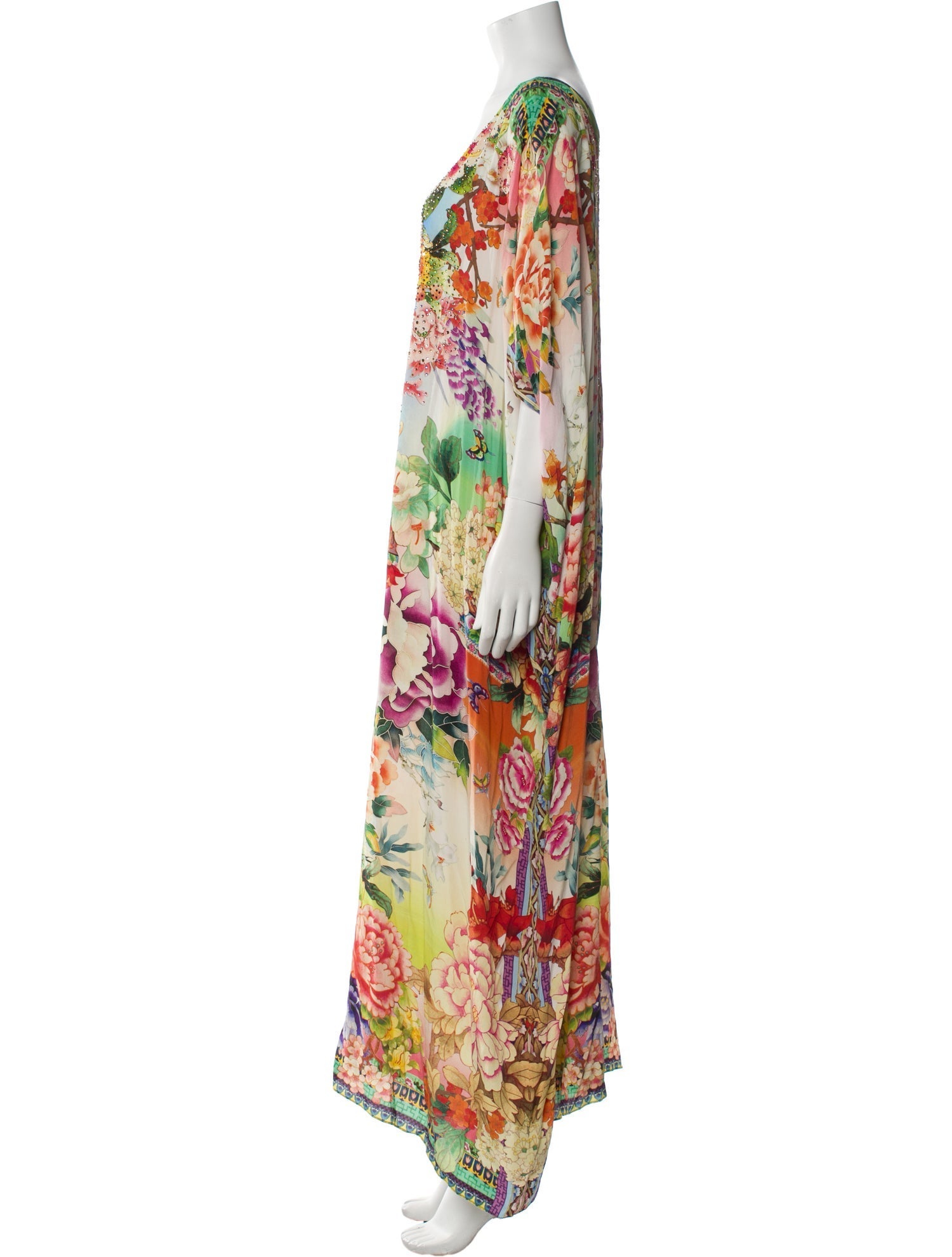Camilla Silk Long Dress