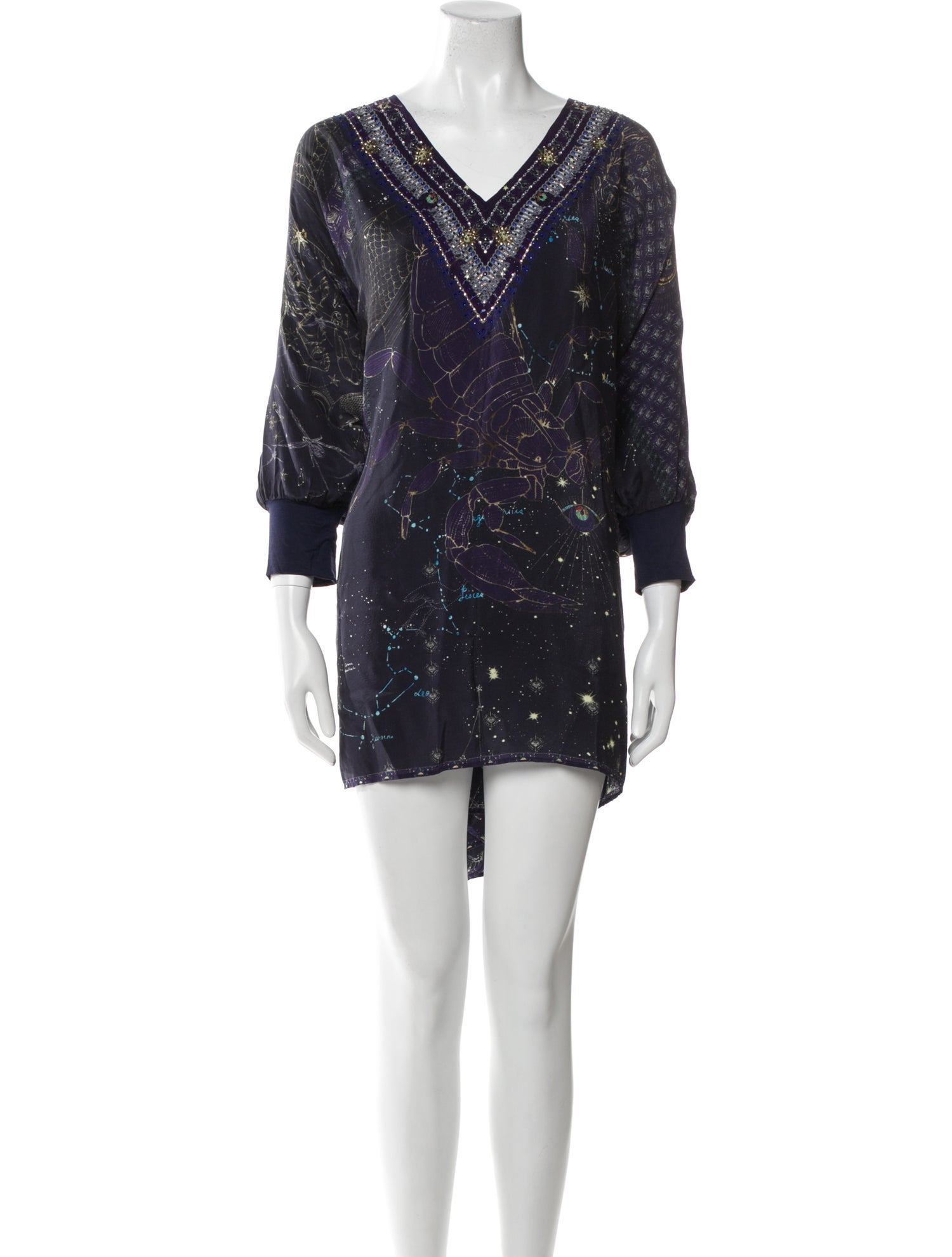 Camilla Silk Mini Dress