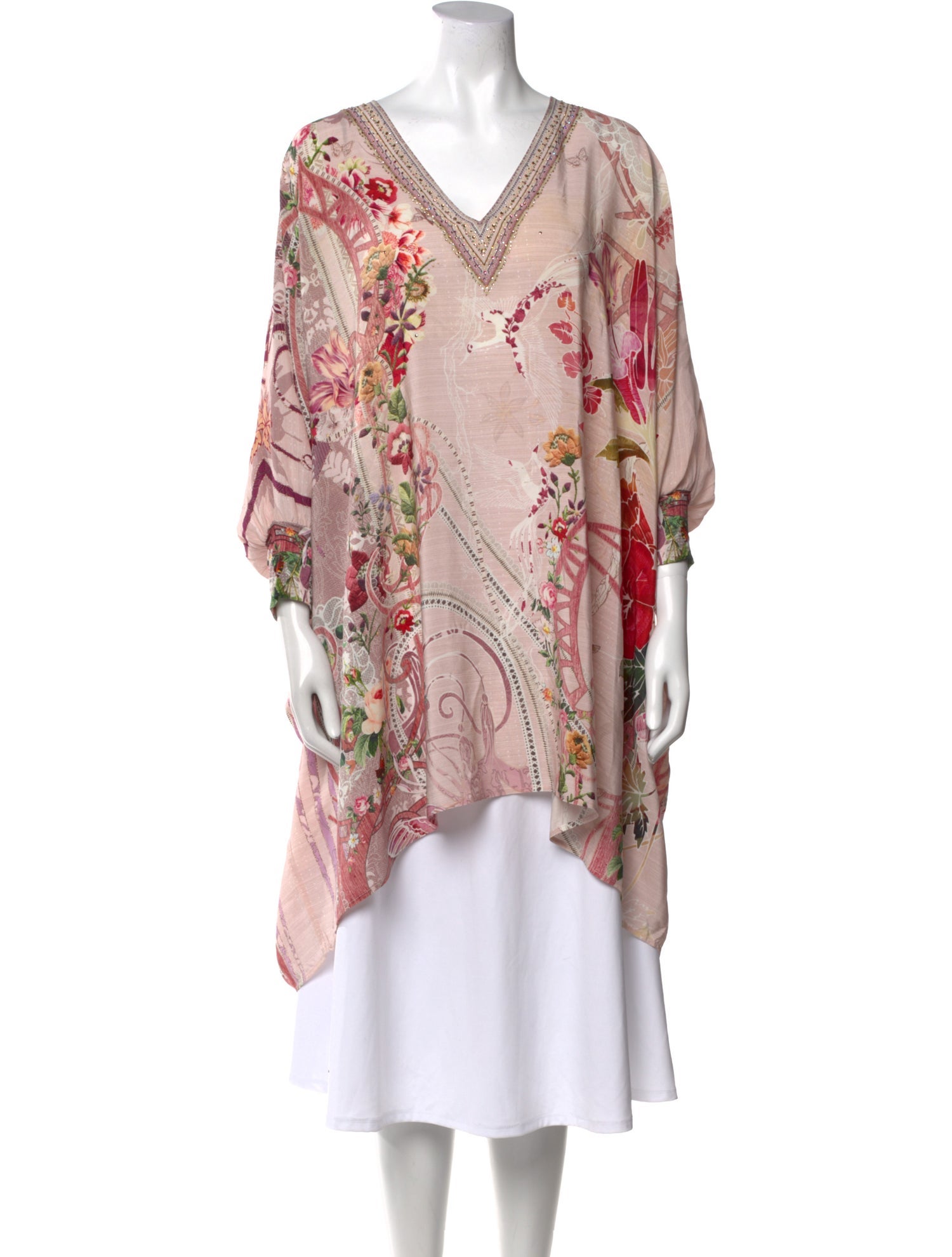 Camilla Silk Printed Tunic