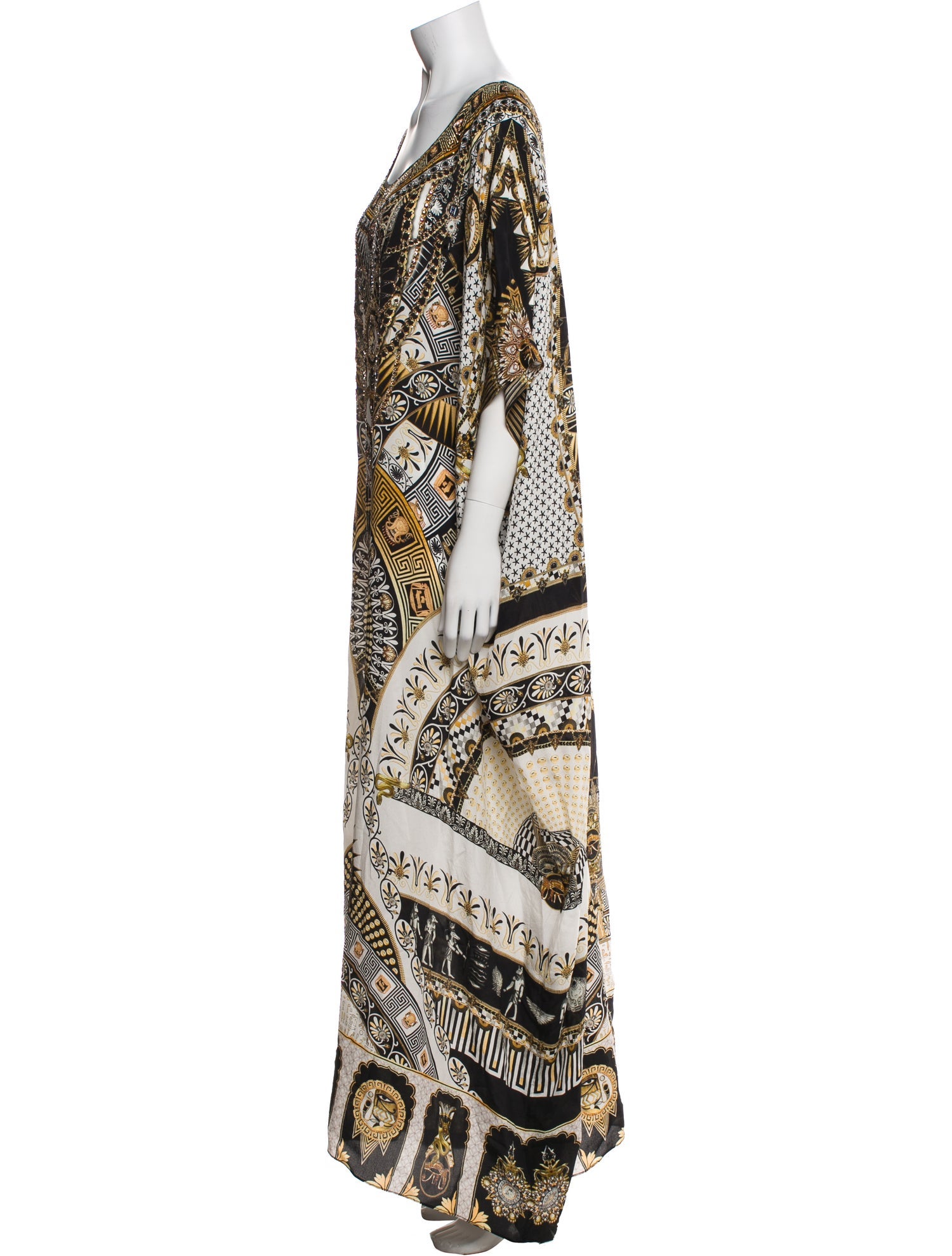 Camilla Silk Long Dress w/ Tags